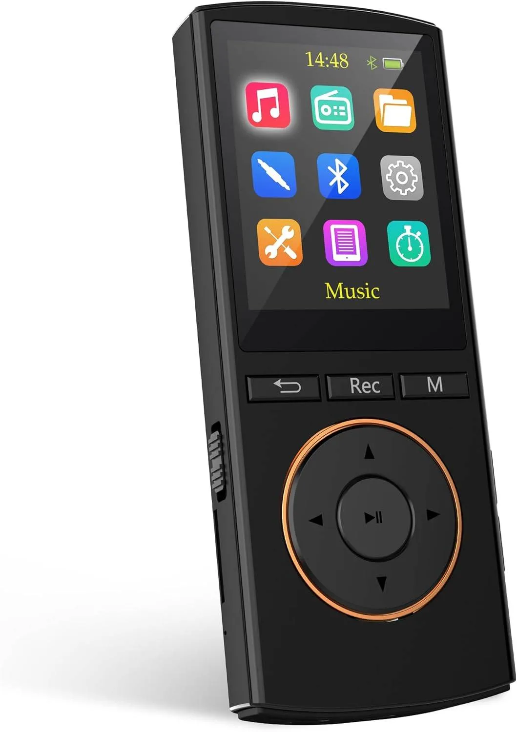 Safuciiv 32GB MP3 Player: HiFi Audio, Bluetooth 5.2, FM Radio thumbnail