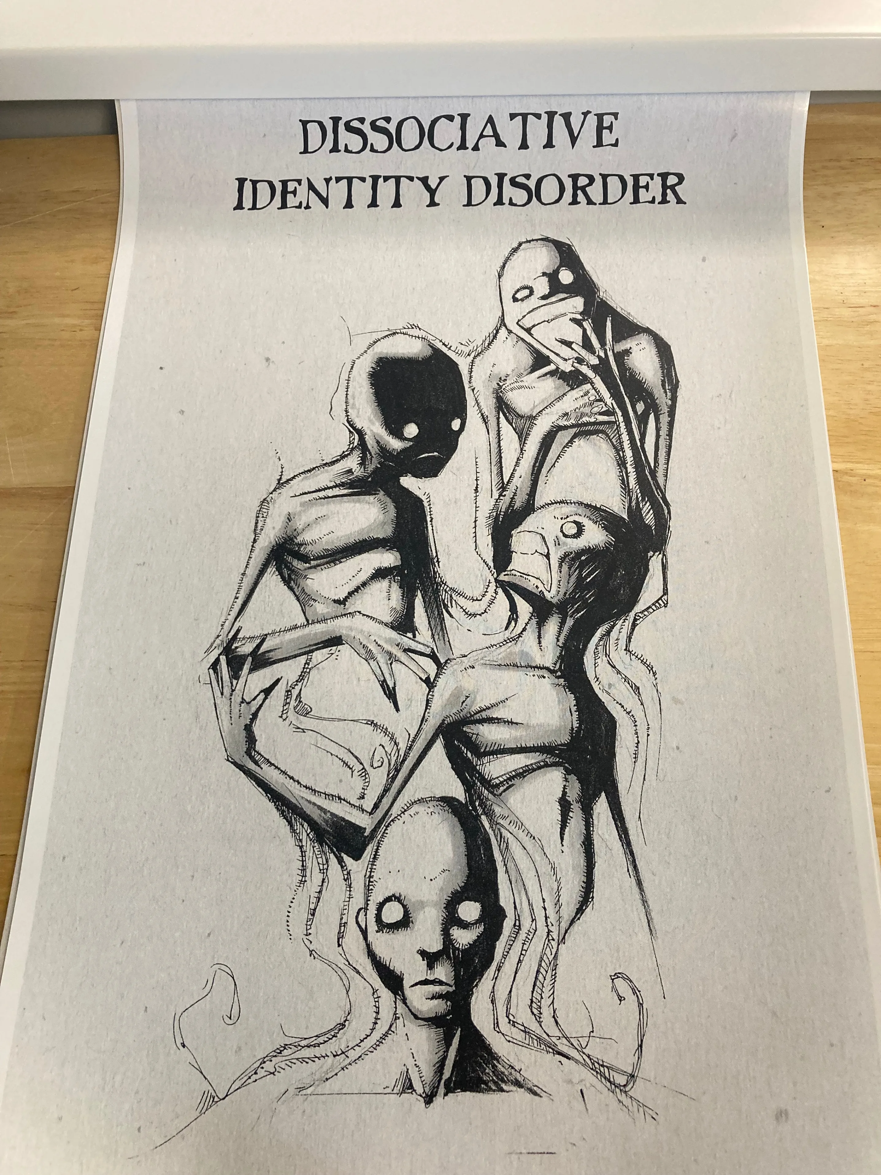 GRAPHIC ART-SHAWN COSS /MENTAL AWARENESS / SYNDROMES /DISORDERS image indicator(10)