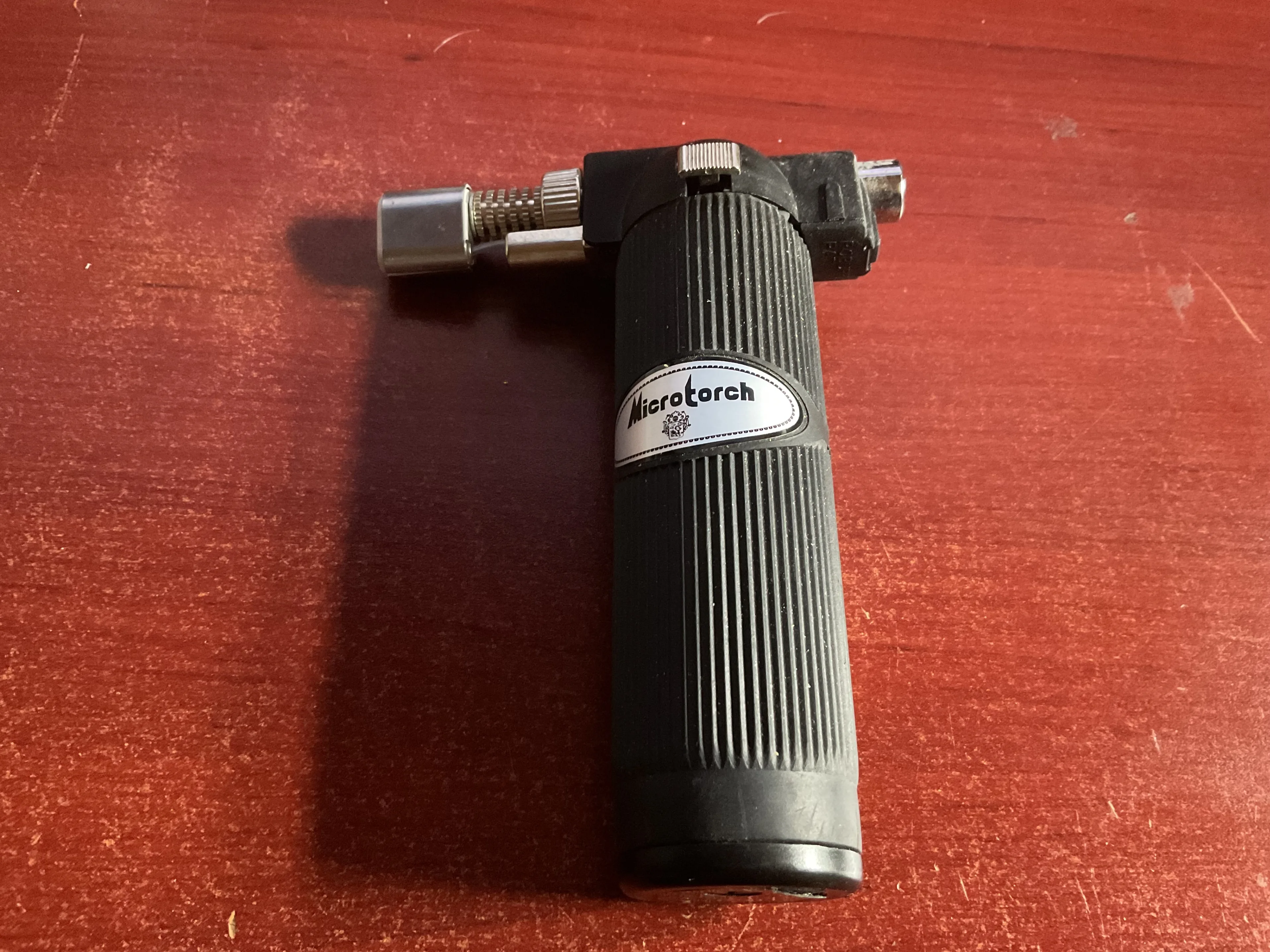 Mini Butane Torch for Cooking, Soldering, BBQ - Adjustable Flame thumbnail