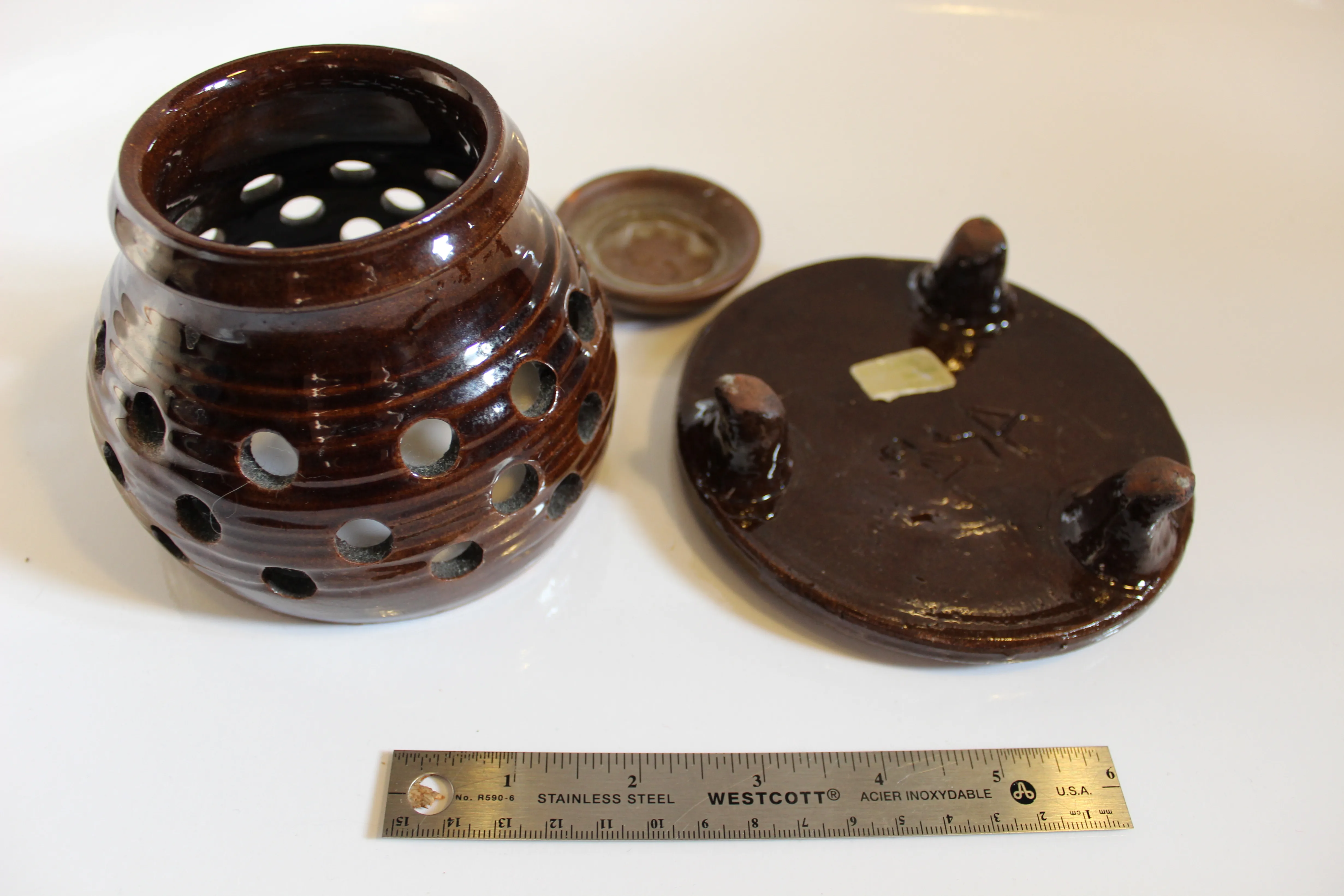 Vintage Swedish MCM Candle Holder image indicator(6)