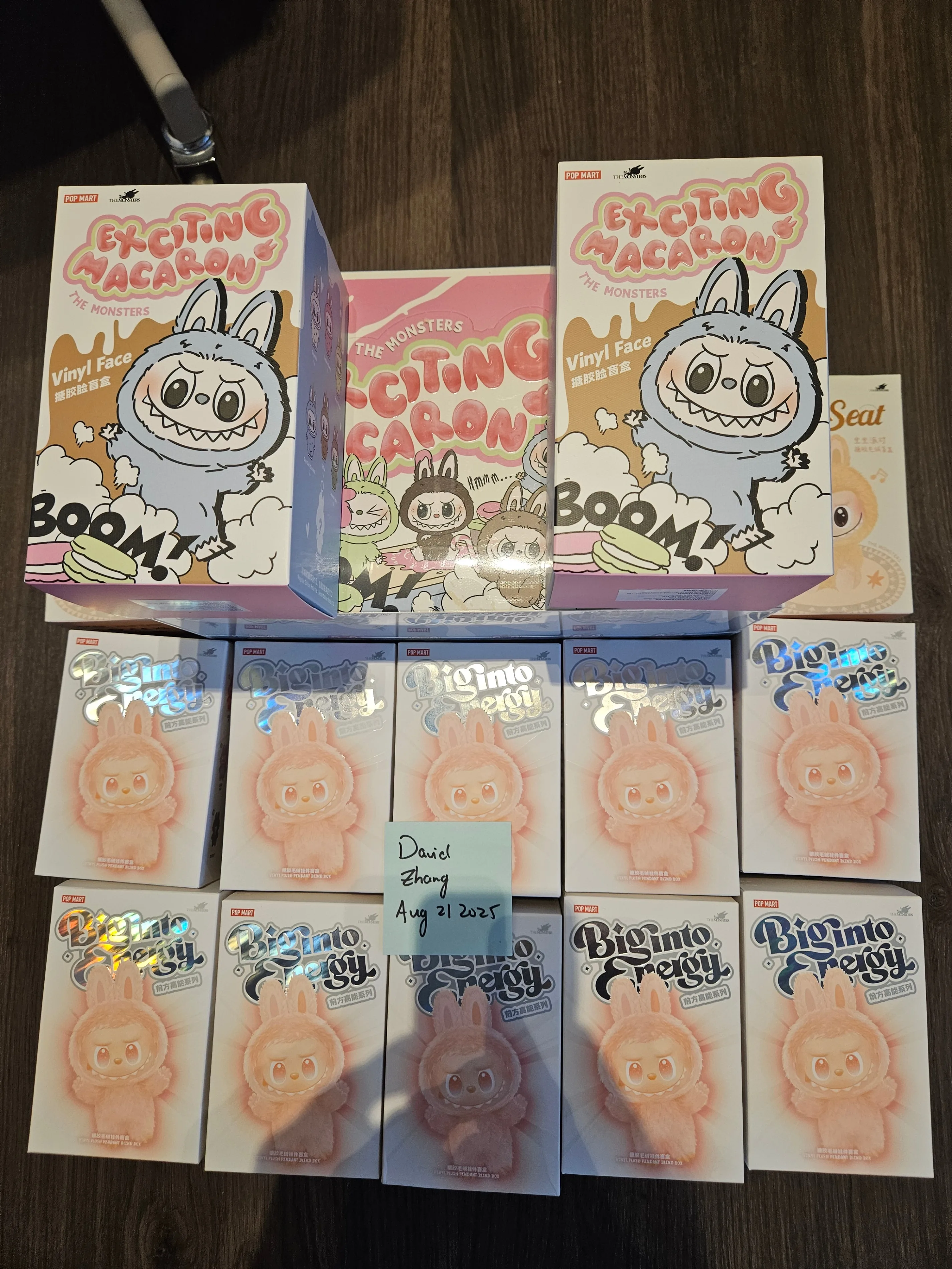 Labubu Macaron/Big Into Energy/Have a Seat