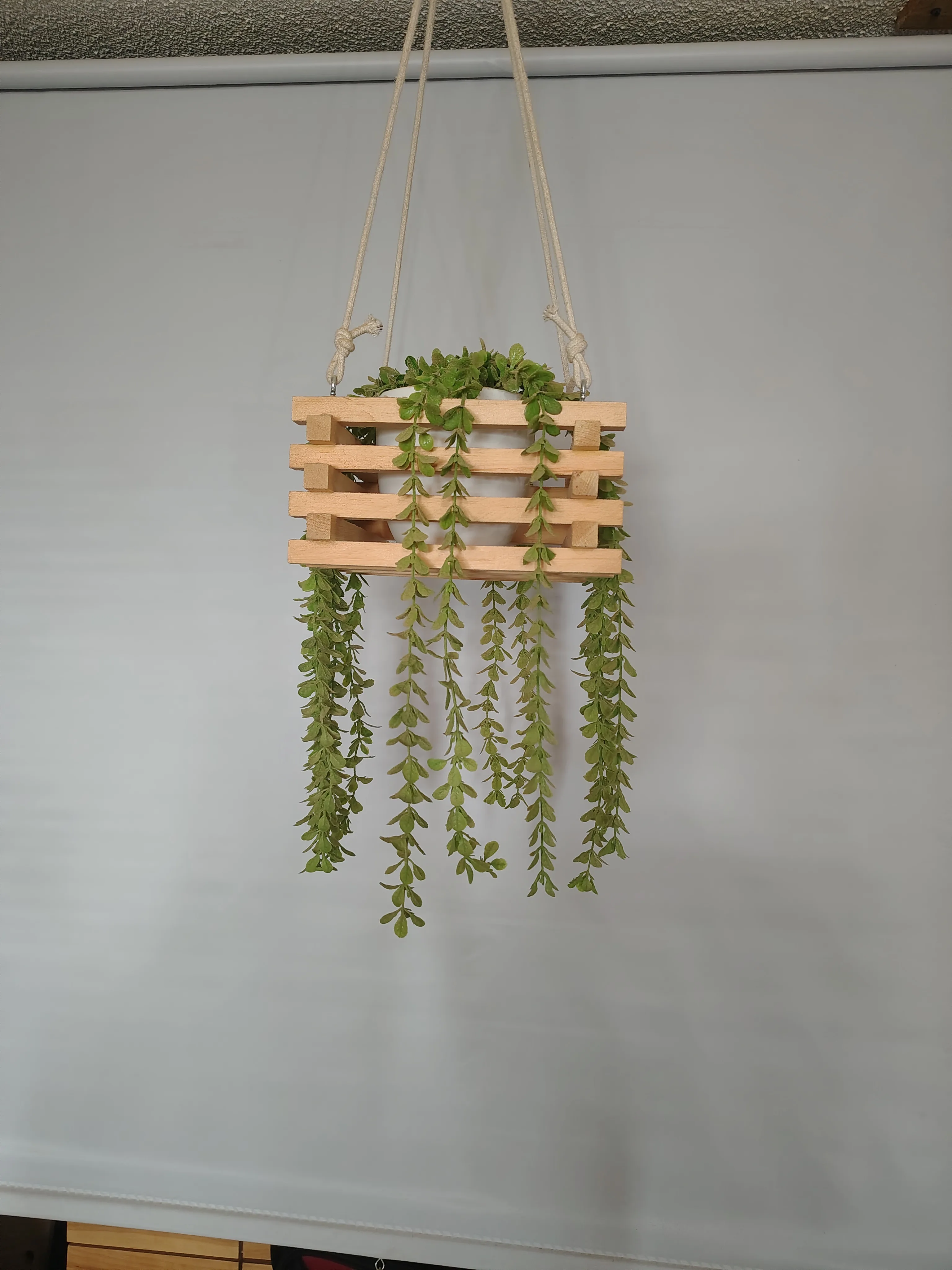 Wood Hanging Planter thumbnail