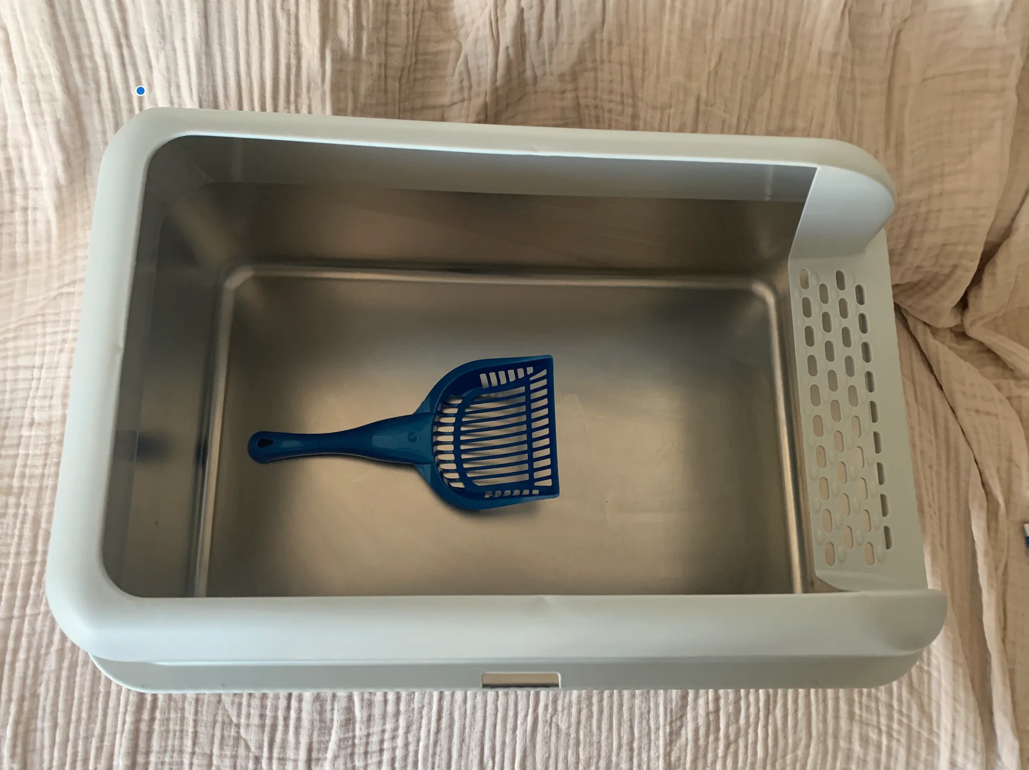 Stainless Steel Cat Litter Box image indicator(2)