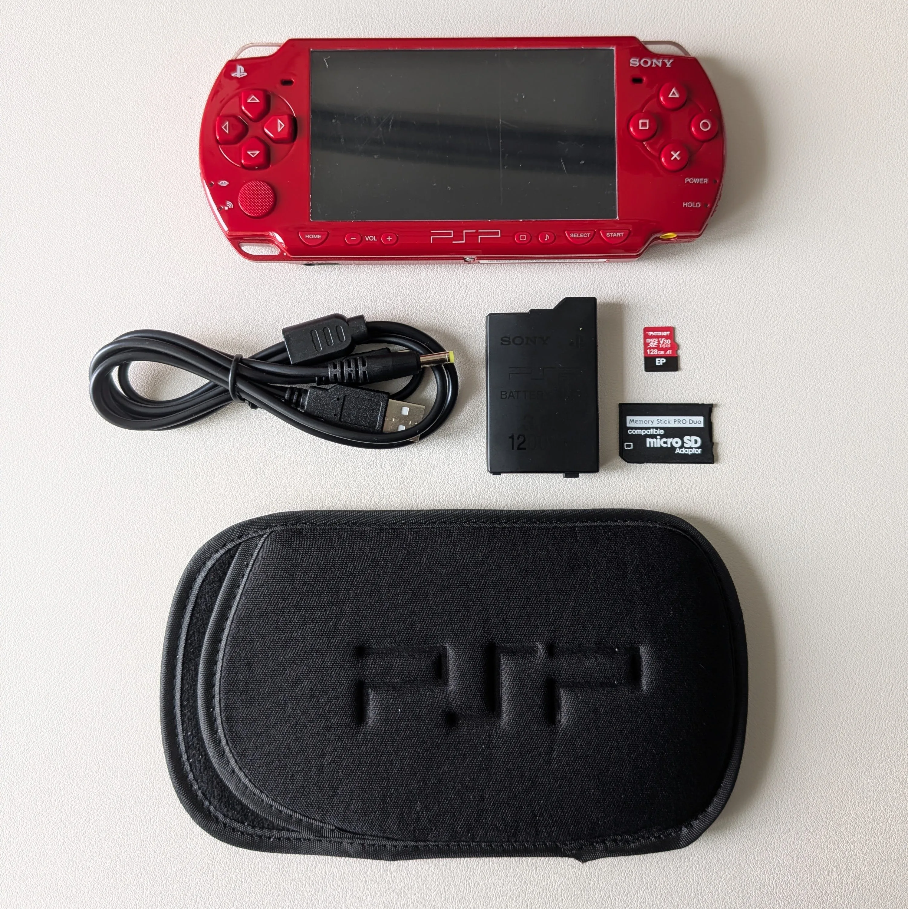 Sony PSP2000 Red Modded thumbnail