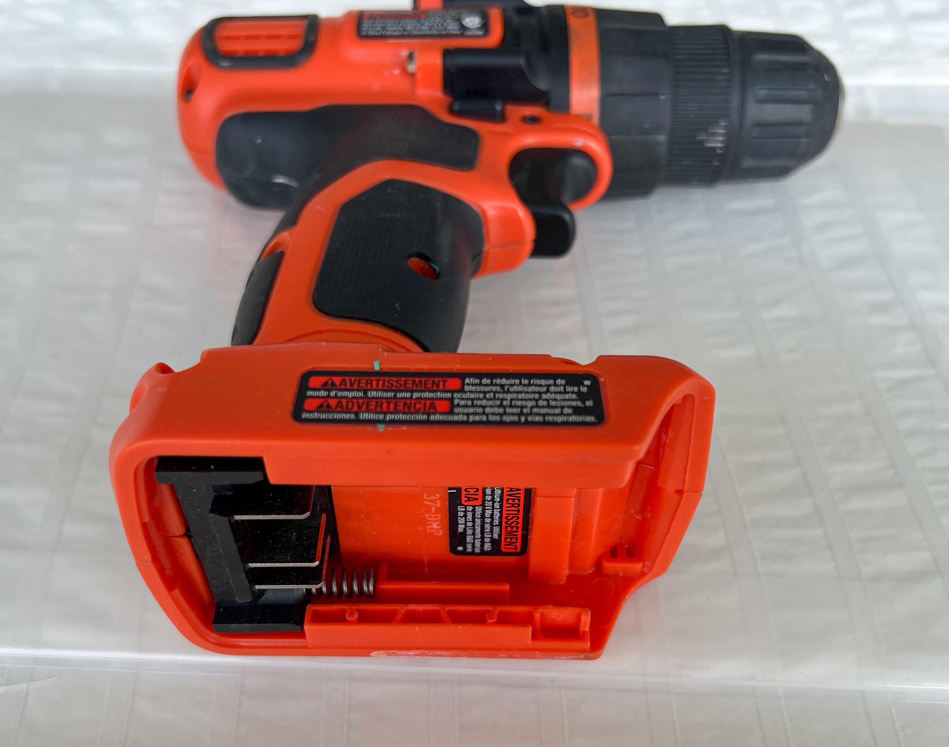 BLACK+DECKER 20V Lithium-Ion Cordless Drill (Tool Only) - photo 4
