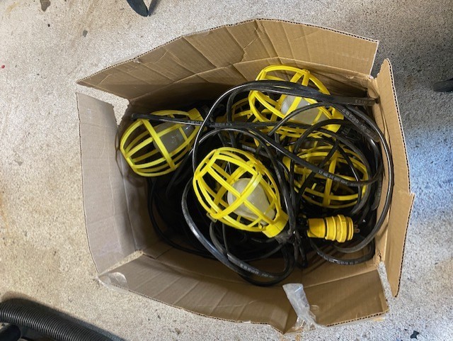 Construction String Lights 10 Light Assy