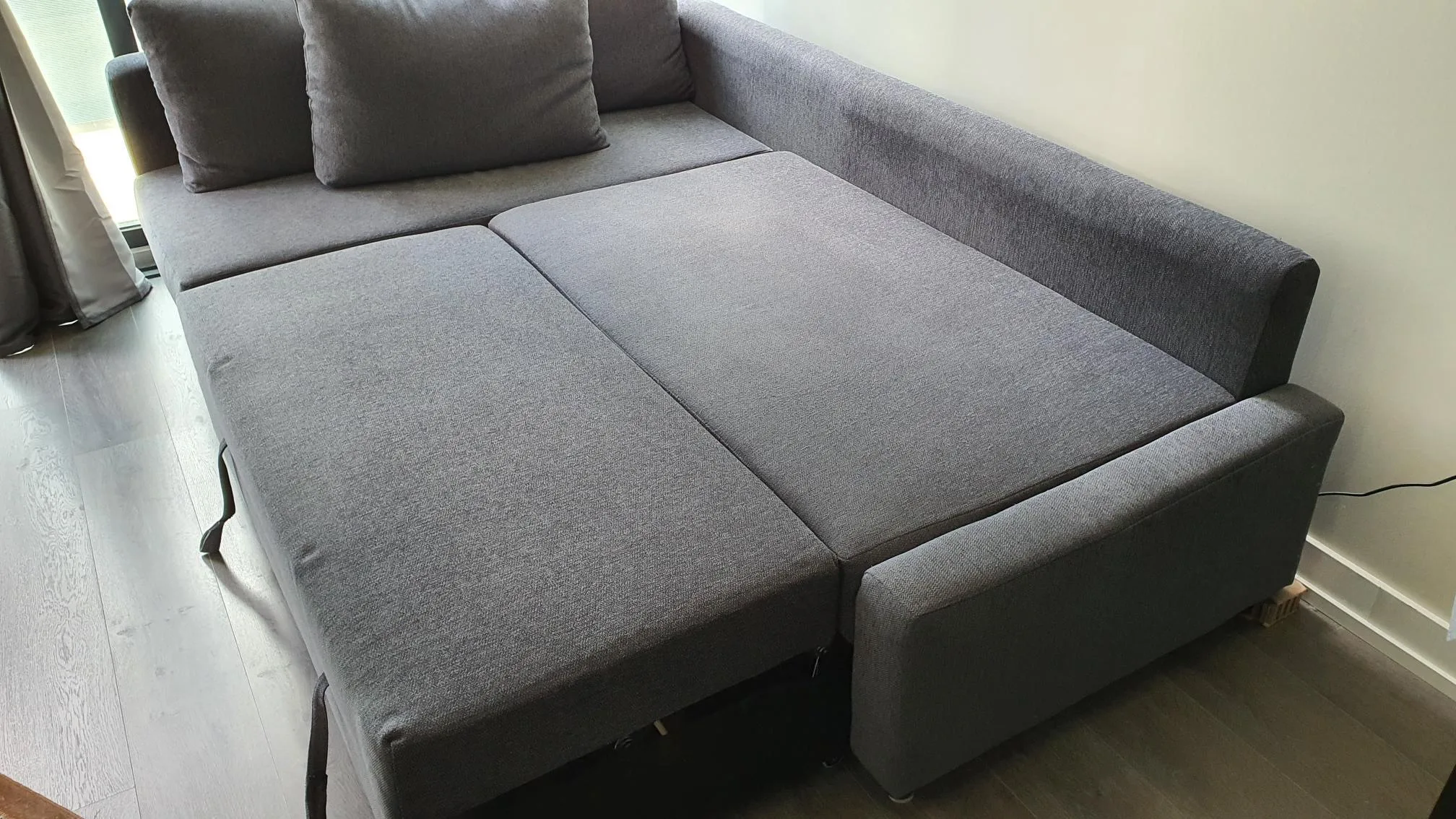 IKEA (FRIHETEN) L-shaped Corner Sofa/Bed with Storage image indicator(3)