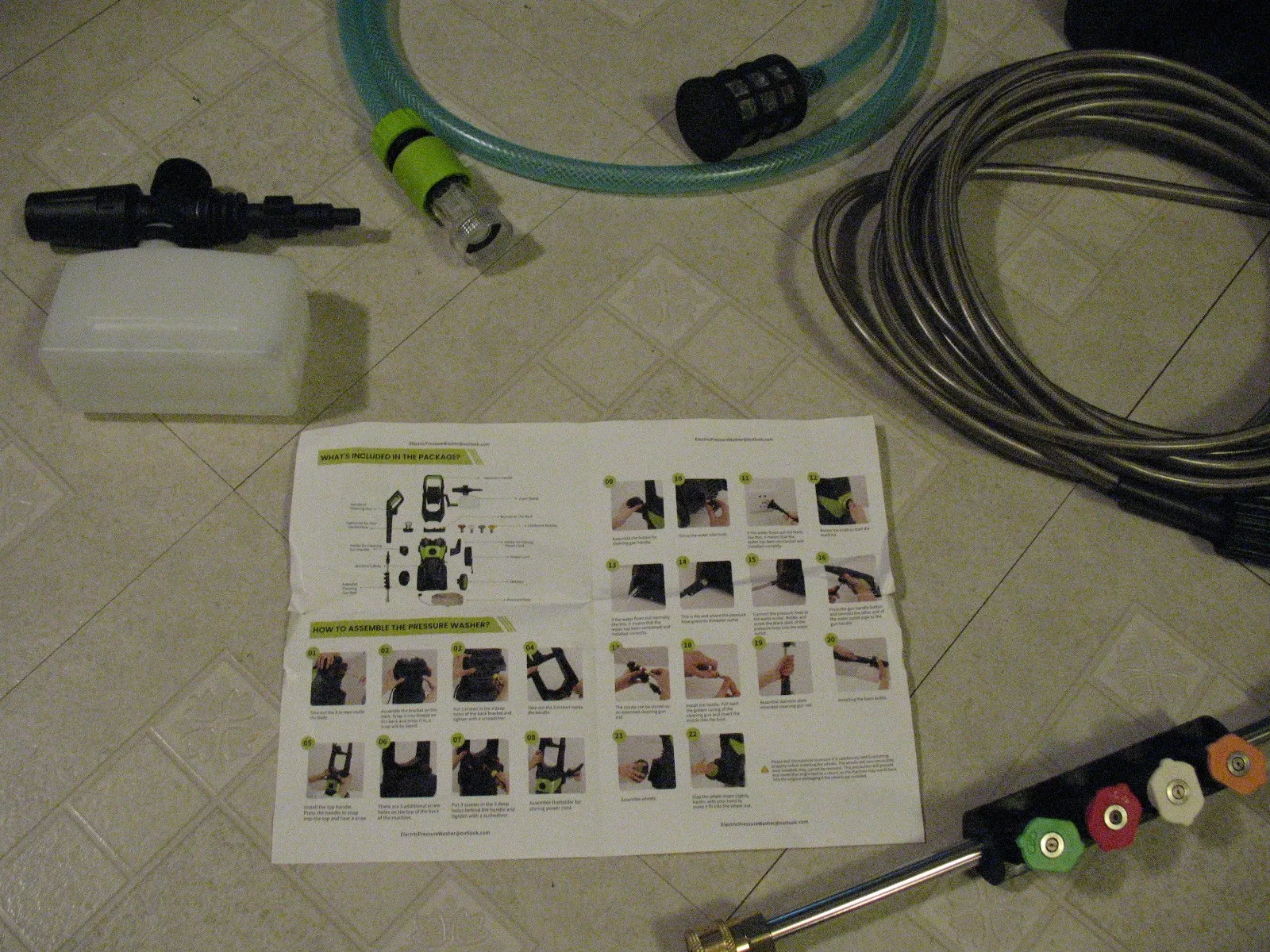 Electric High Pressure Washer, BRAND NEW image indicator(7)