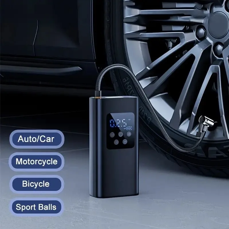 Portable Air Compressor, Tire Inflator, Charger, 150PSI thumbnail