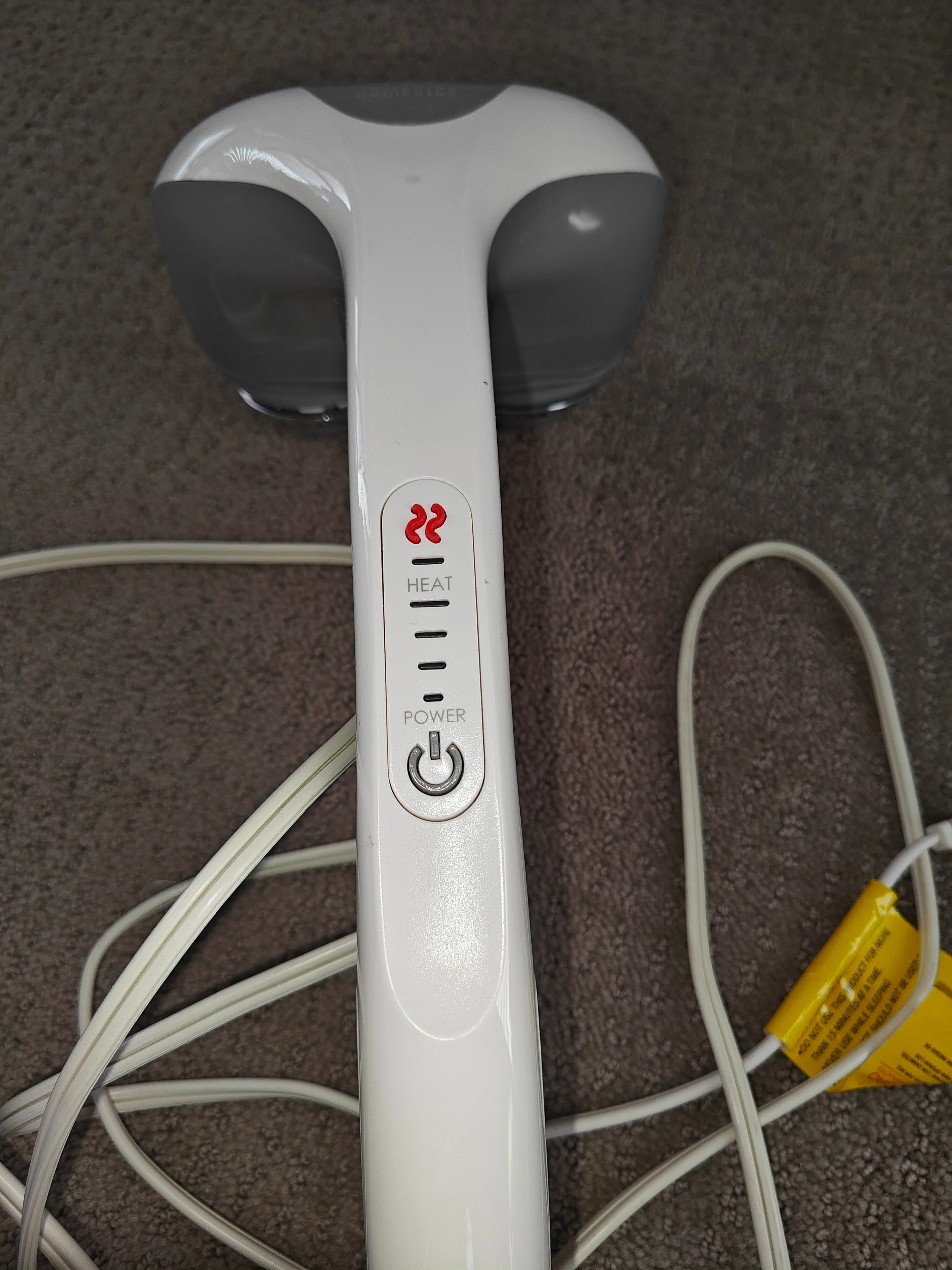 HoMedics Dual Node Percussion Handheld Massager with Heat image indicator(7)