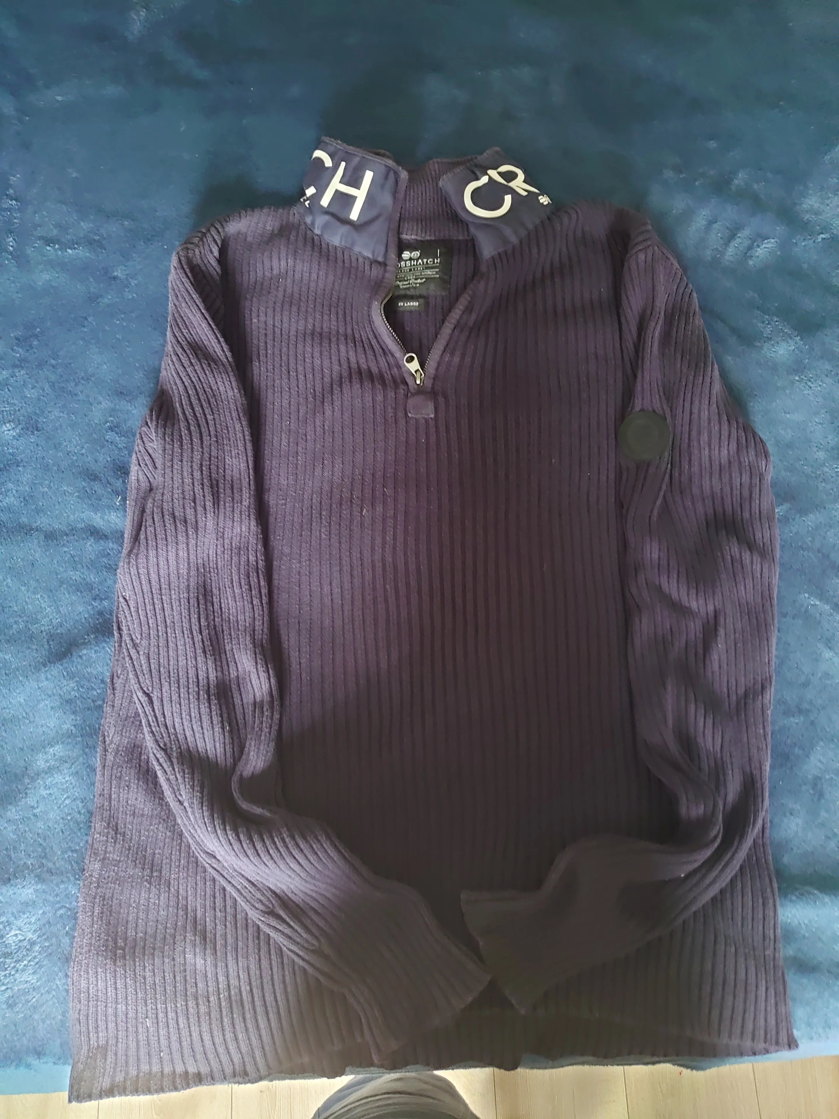 Mens Crosshatch Sweater thumbnail