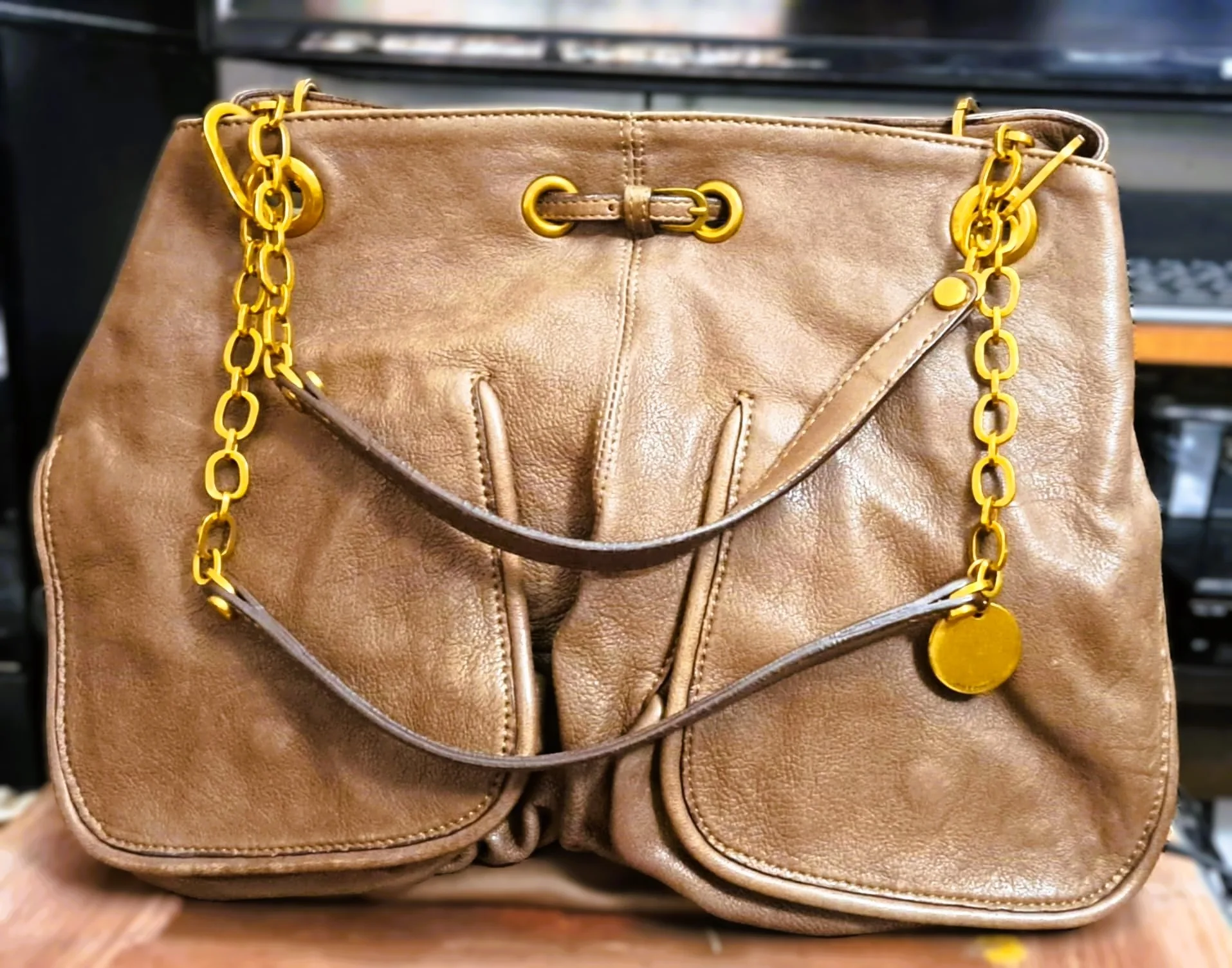 Rabeanco Genuine Premium Italian Leather Vintage Bag thumbnail