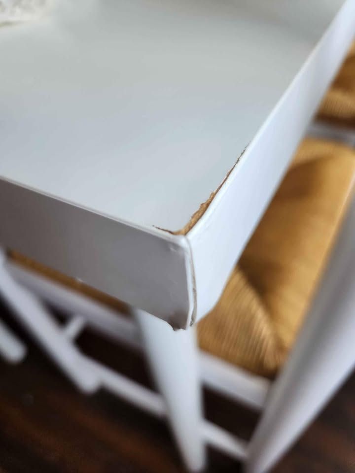 White Table, Dining Table, Office Desk (Ikea) - photo 3