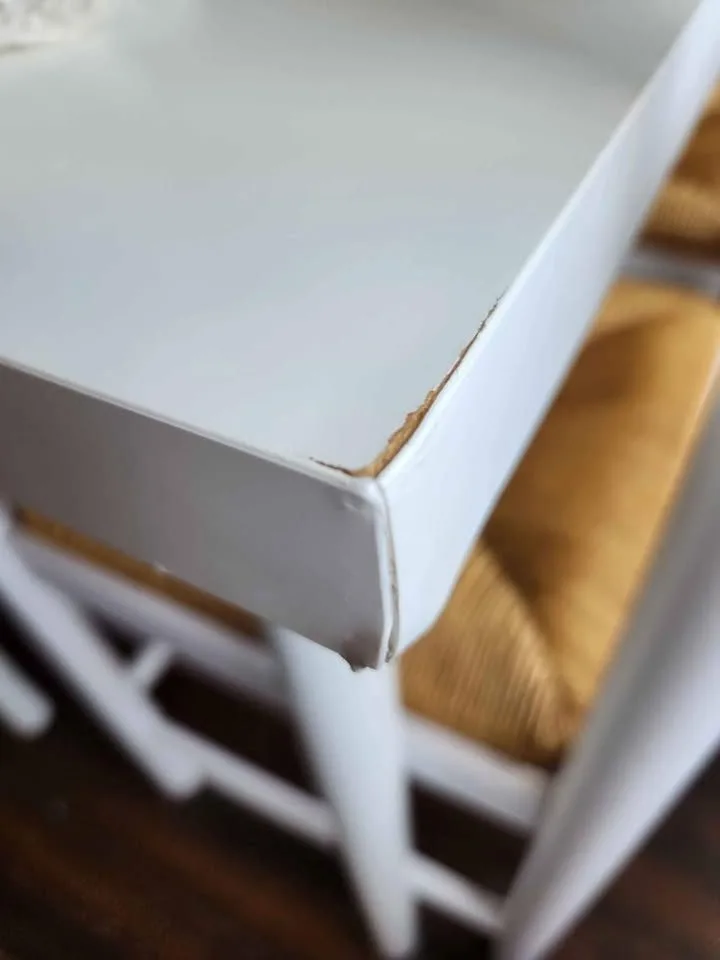 White Table, Dining Table, Office Desk (Ikea) image indicator(3)