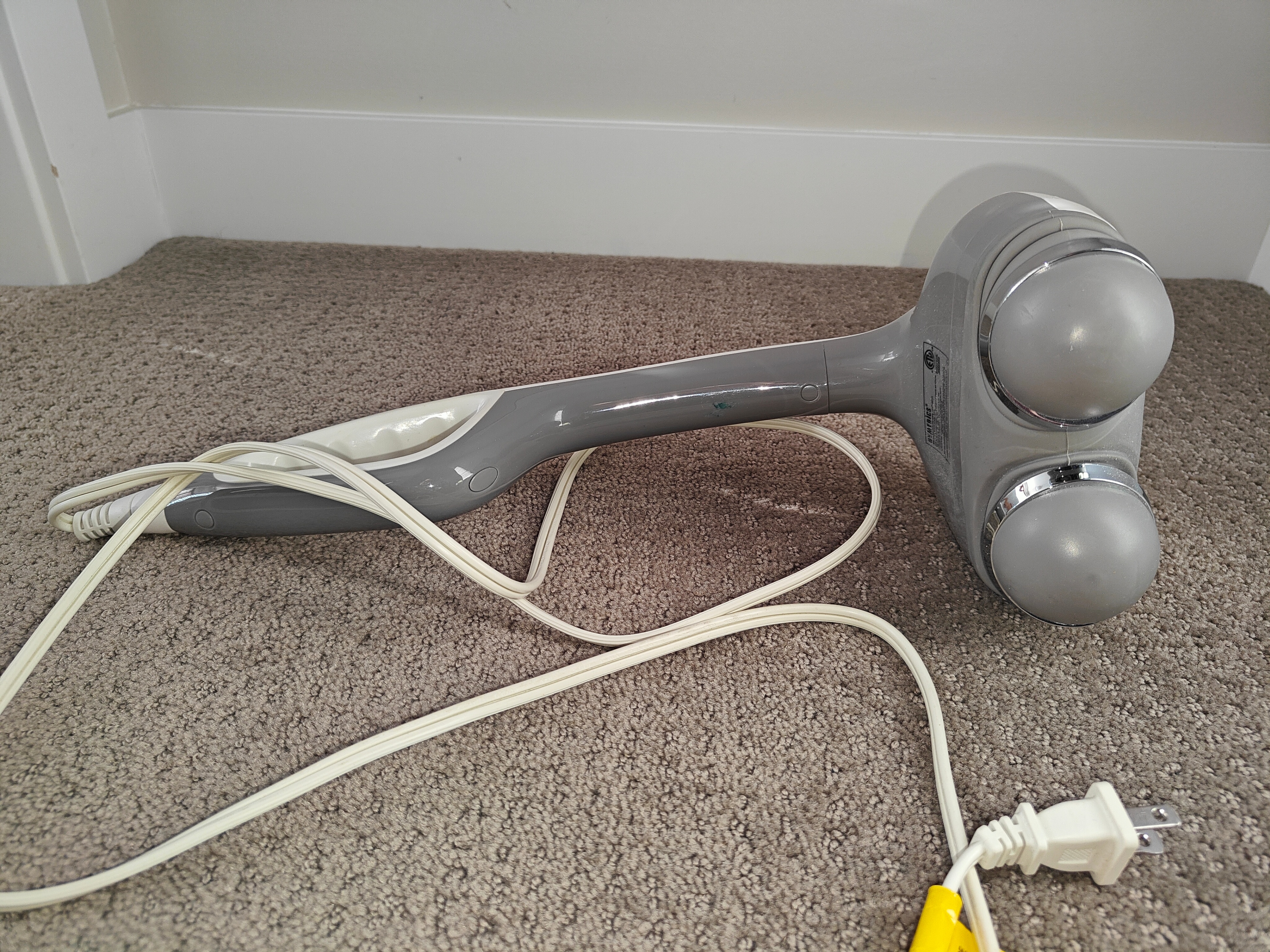 HoMedics Dual Node Percussion Handheld Massager with Heat - photo 4
