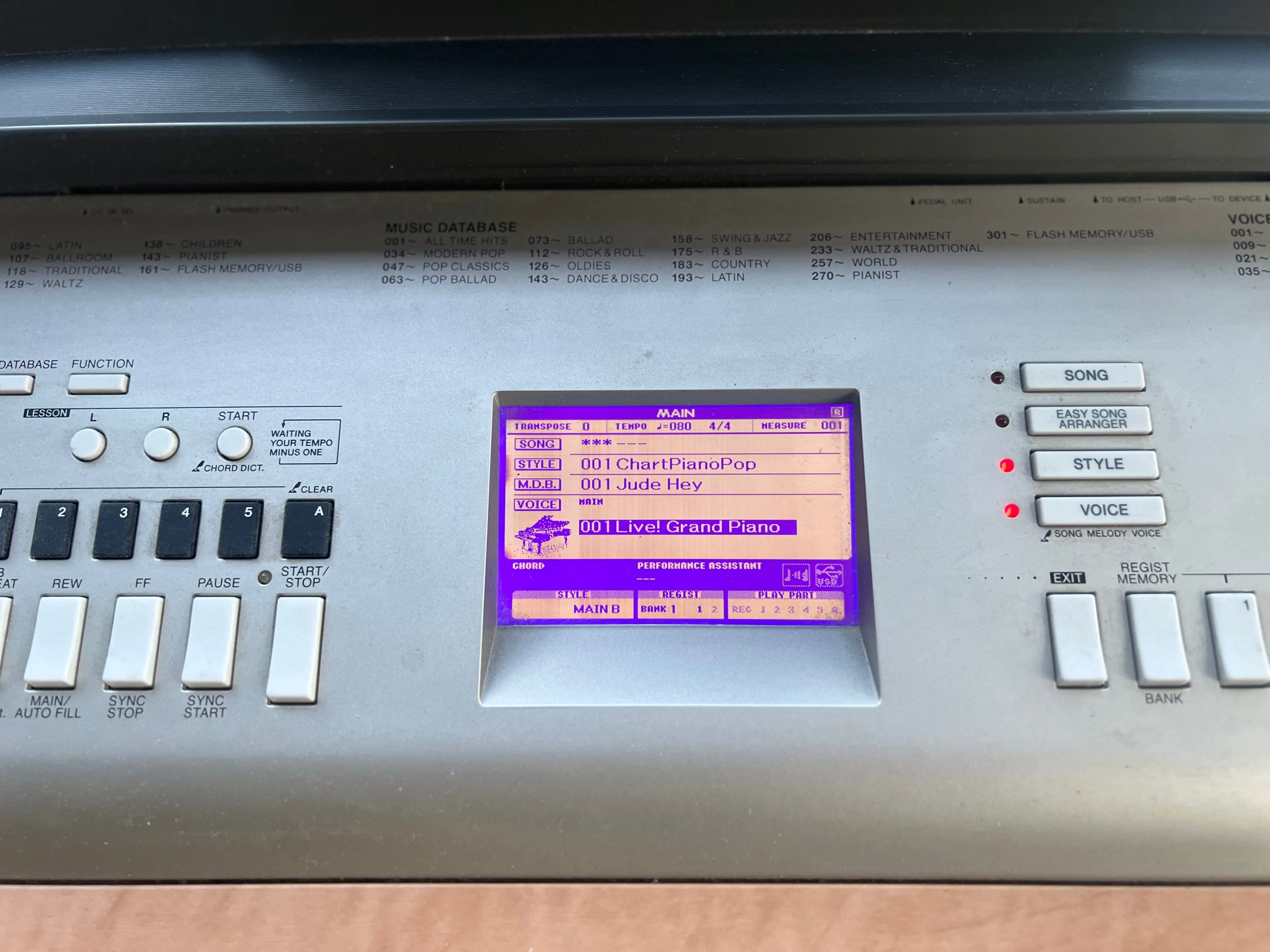 Yamaha YPG-635 88-Key image indicator(3)