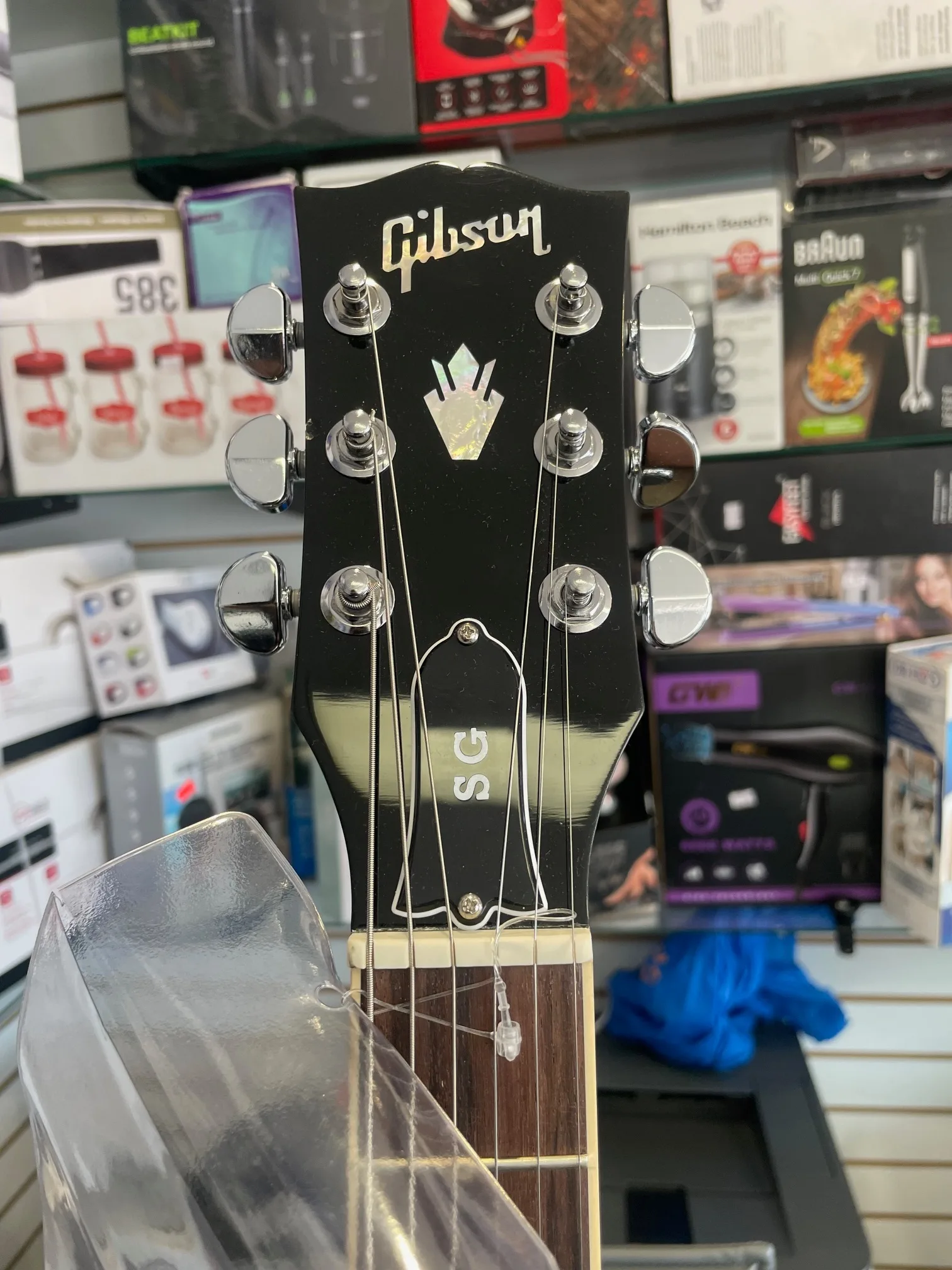 🎸 Gibson SG Standard – Pelham Blue Burst (SGS00PKCH)