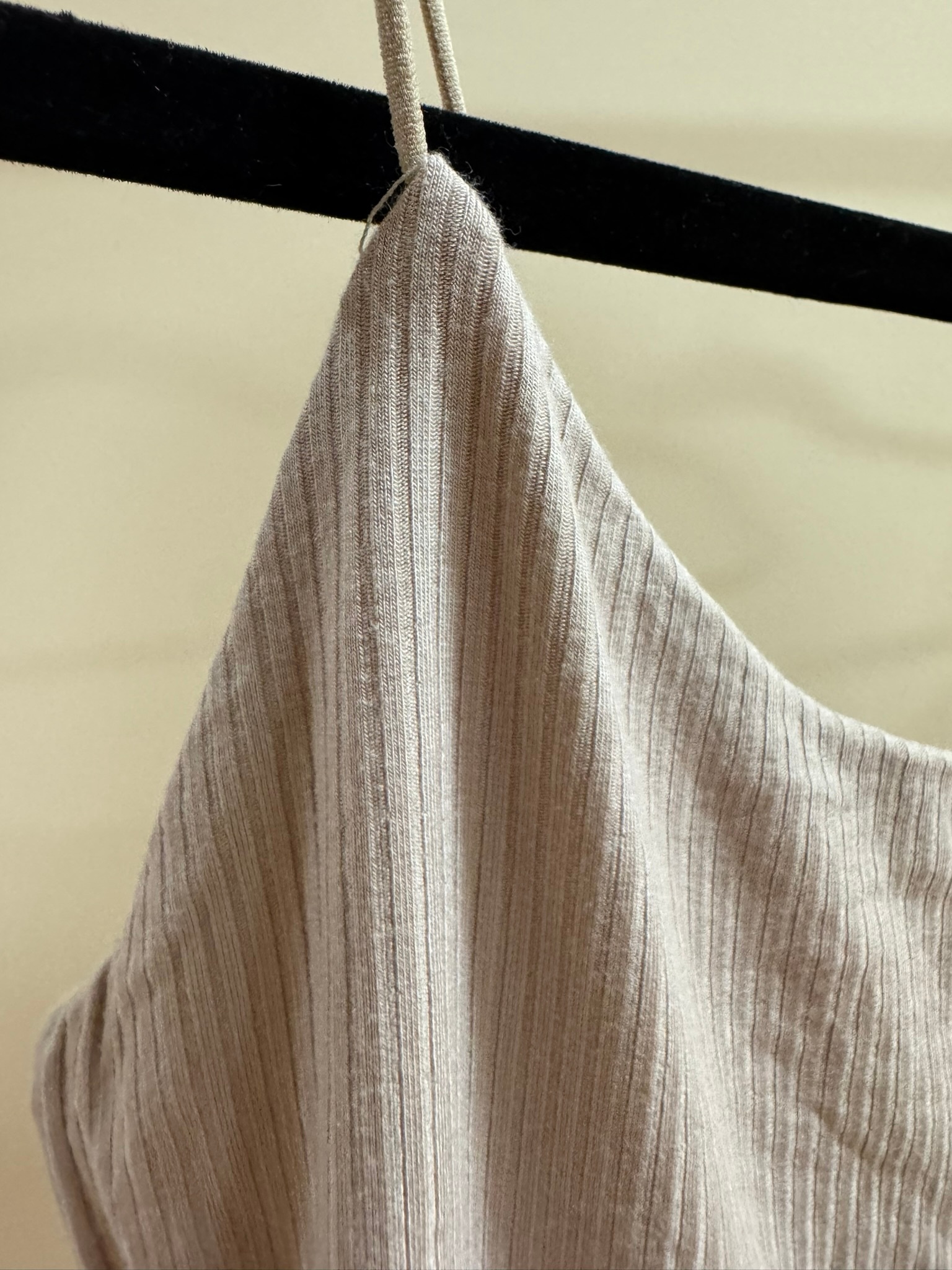 Garage Ribbed Bodysuit in Beige/Tan - Size Medium - photo 2