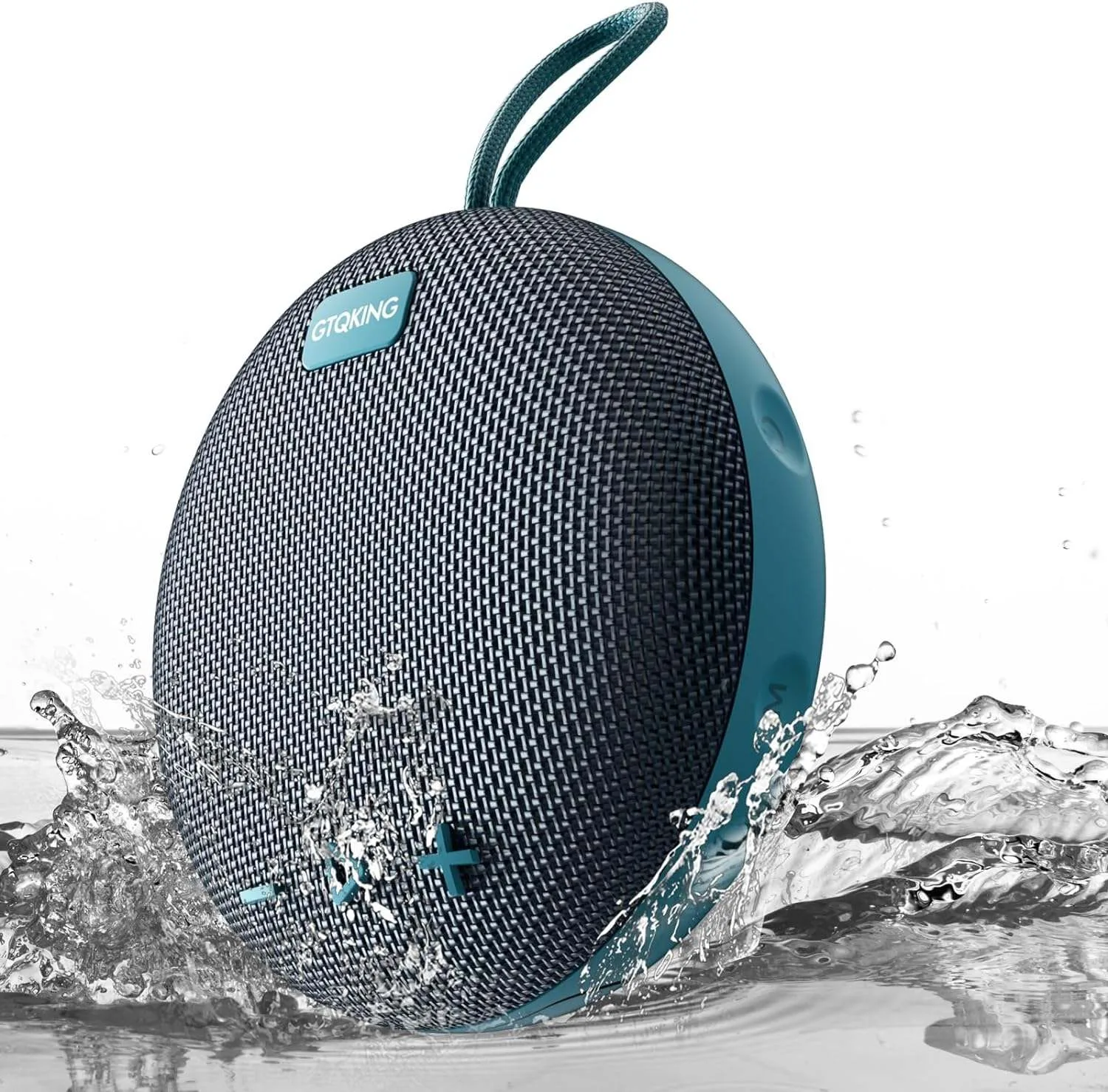 GTQKING IPX8 Waterproof Bluetooth Speaker: Compact & Powerful thumbnail