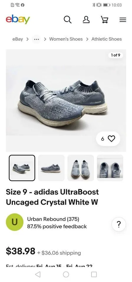 Women's adidas ultraboost thumbnail