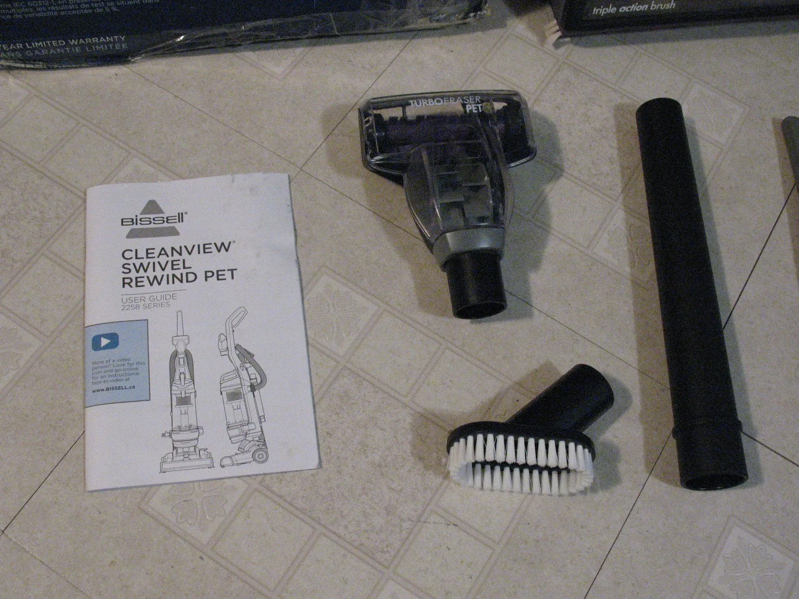 BISSELL CleanView Swivel Rewind Pet Vacuum Cleaner, NEW image indicator(4)