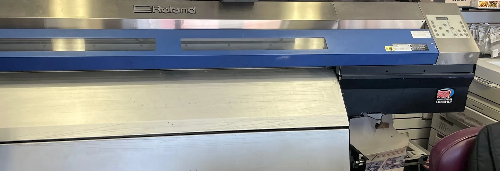 Roland SOLJET Pro III XC-540 – 54″ Eco-Solvent Printer/Cutte image indicator(2)