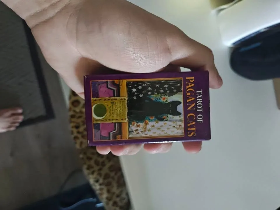 Mini Tarot of Pagan Cats Deck – Cat-Themed Tarot Deck thumbnail