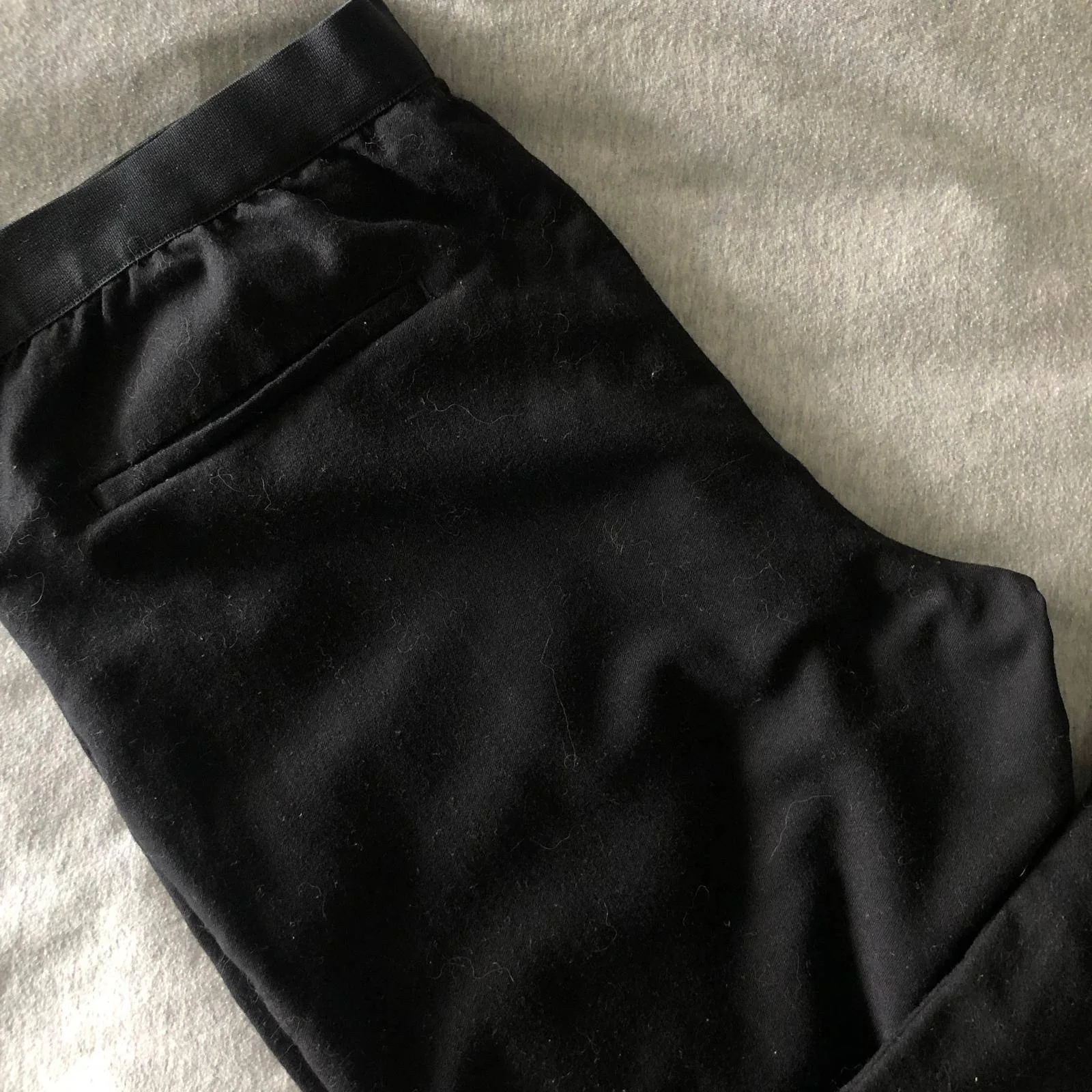 Babaton Aritzia Black Wool Pants - Size Small image indicator(3)