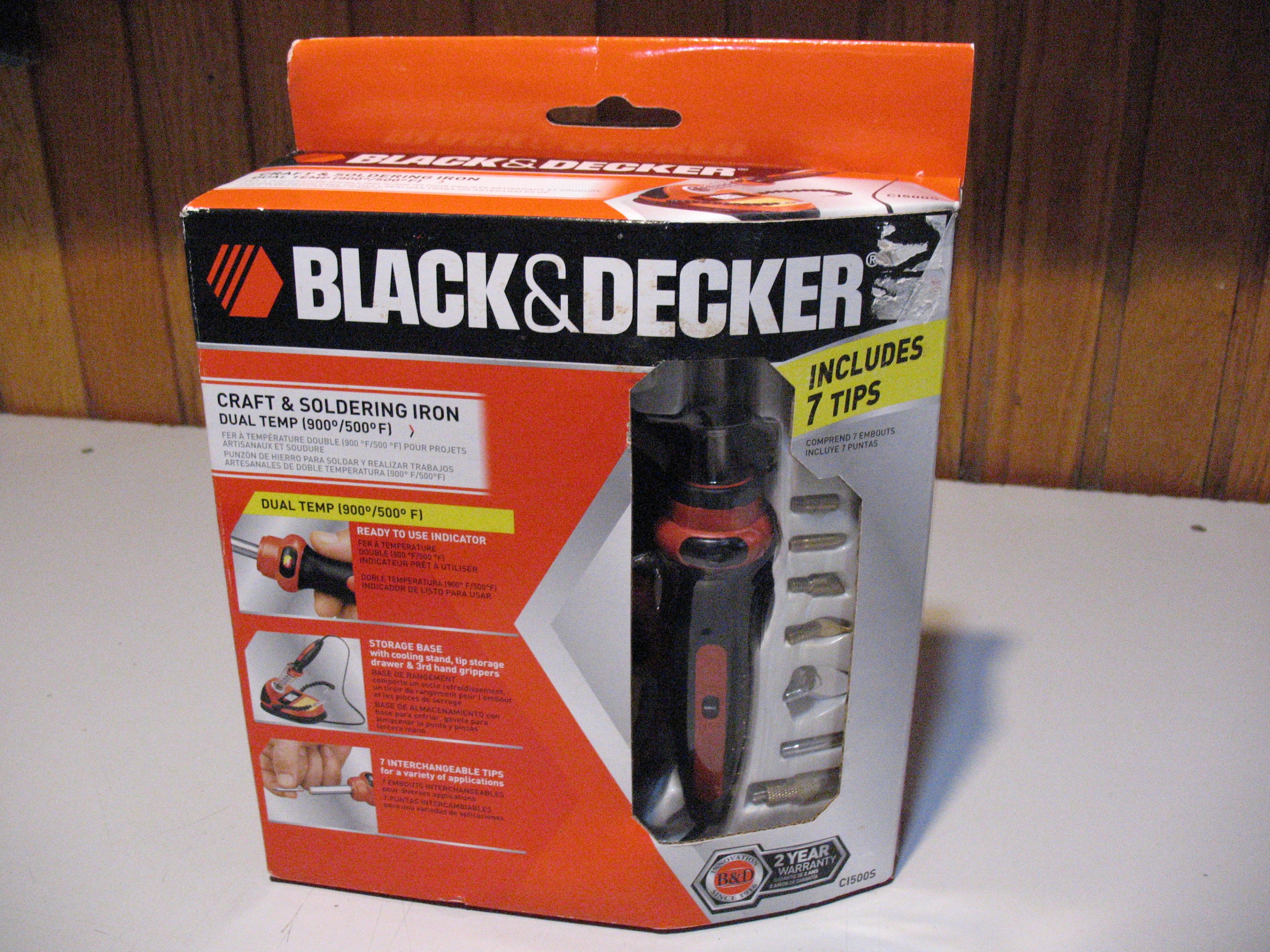 Black & Decker Soldering and Craft Iron, BRAND NEW