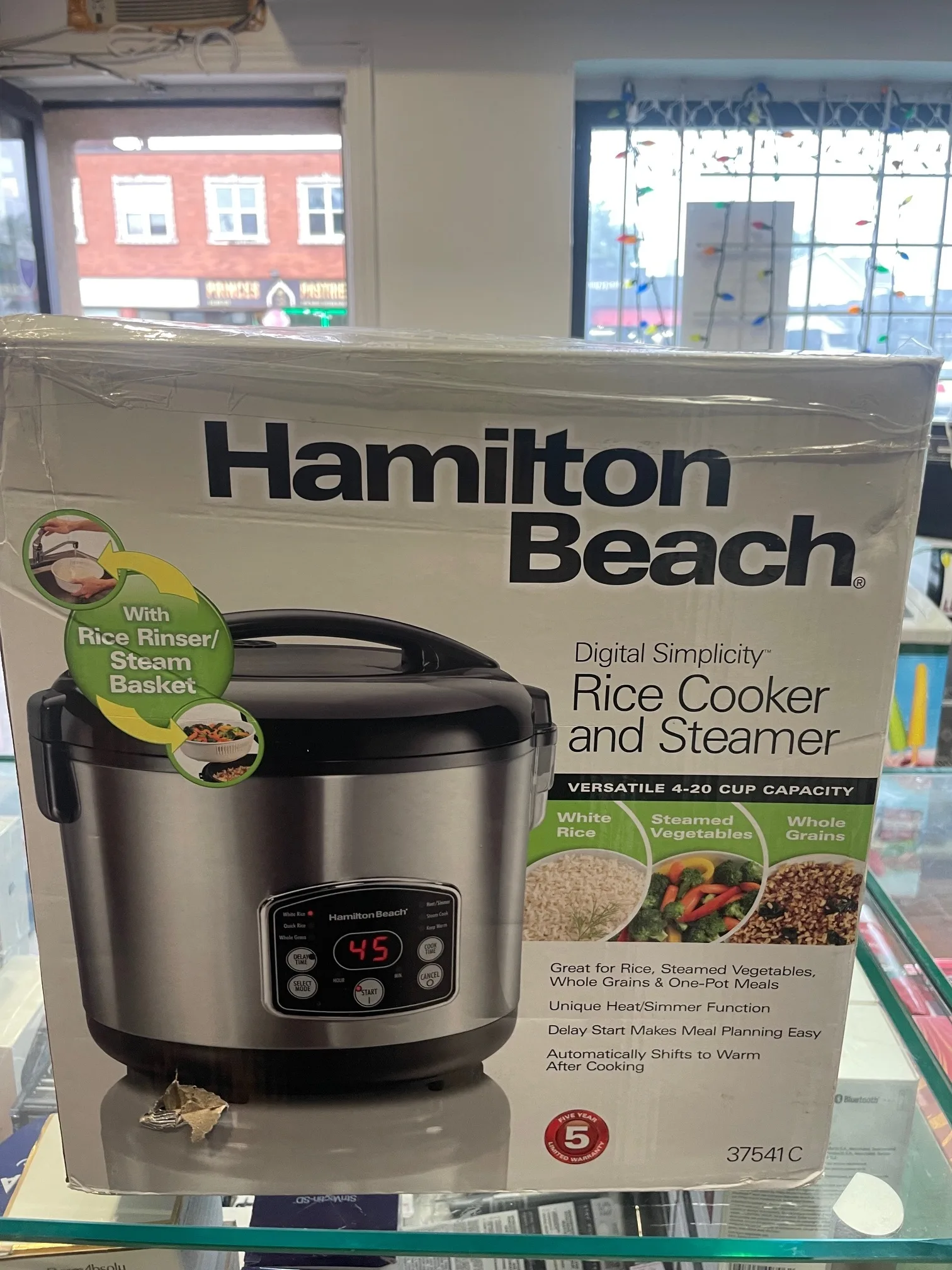 HAMILTON BEACH 37541C RICE COOKER thumbnail