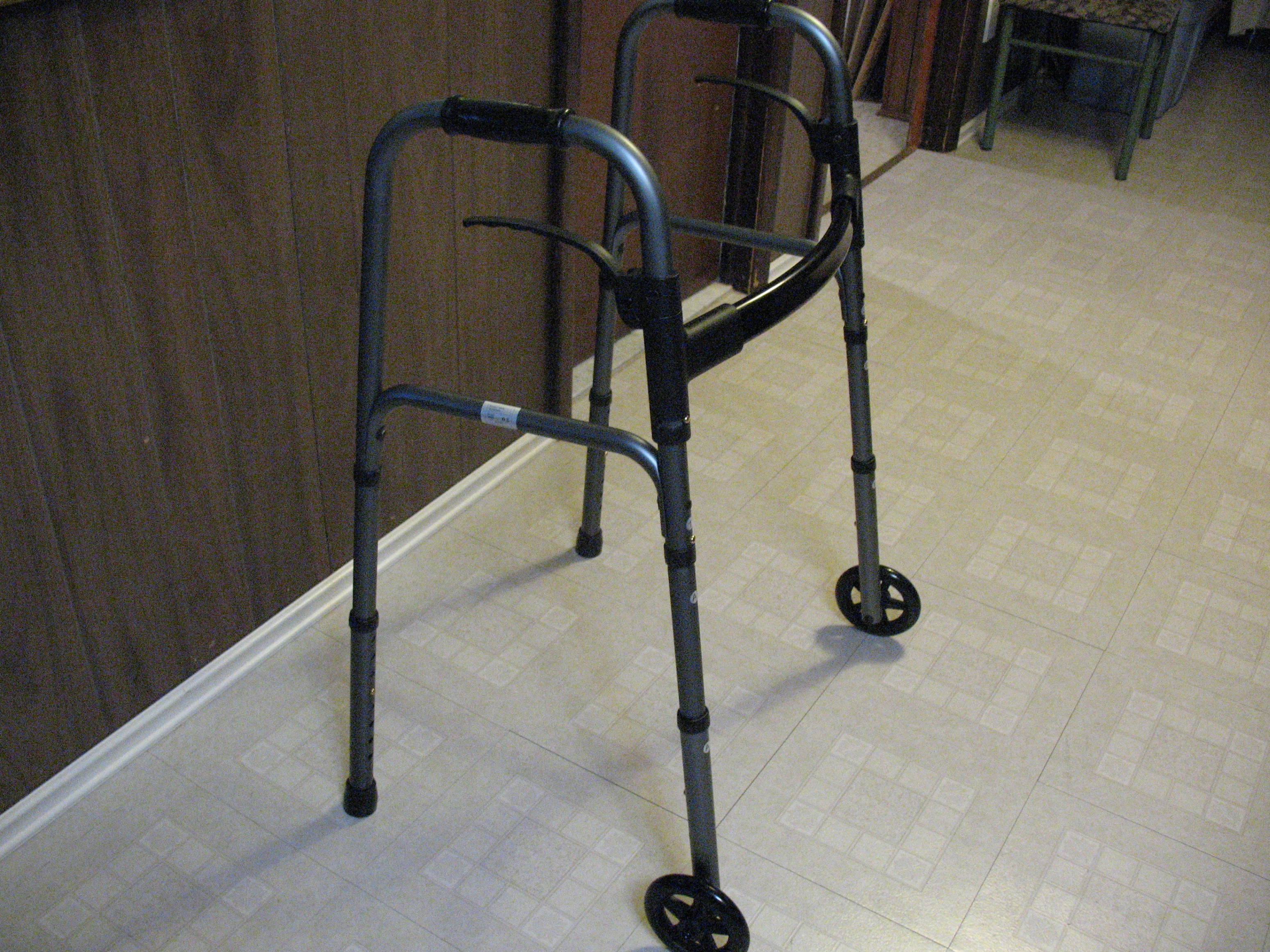 Adult Adjustable Aluminum Walker, BRAND NEW