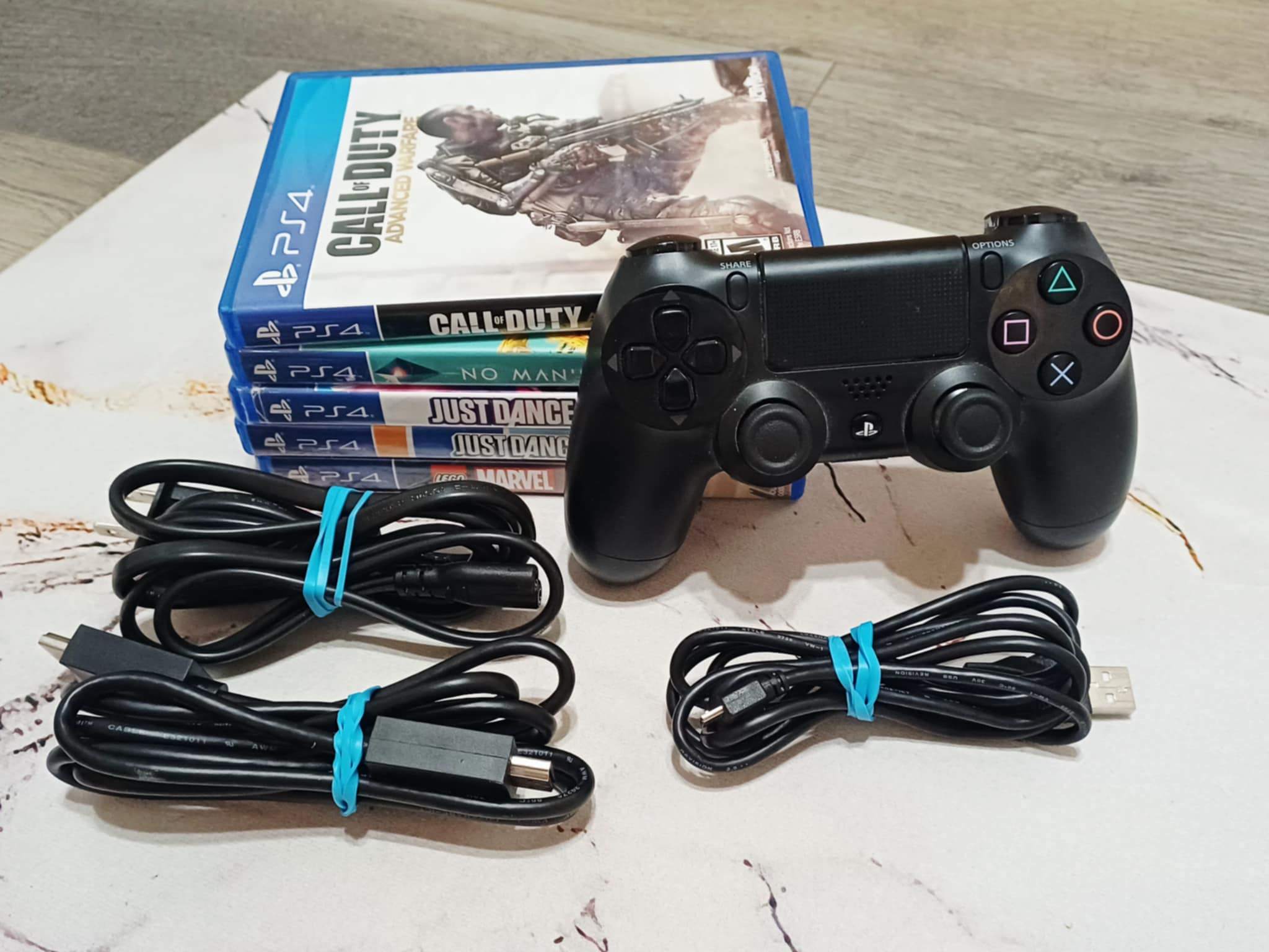 🔥SONY PS4 500 GB All Cables + 5 Games - photo 5