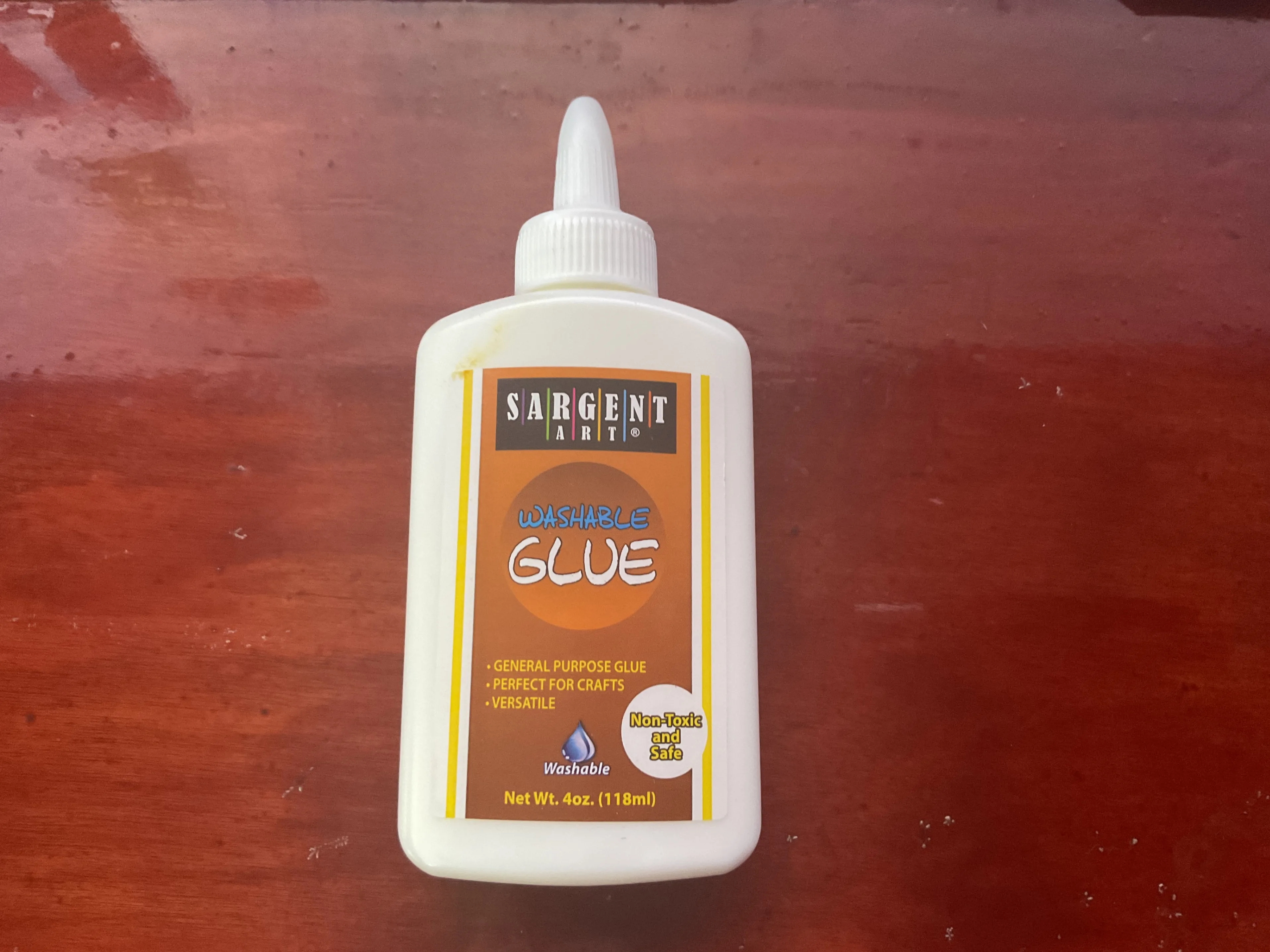 Sargent Art Washable Glue 4oz – Non-Toxic & Safe for Kids thumbnail