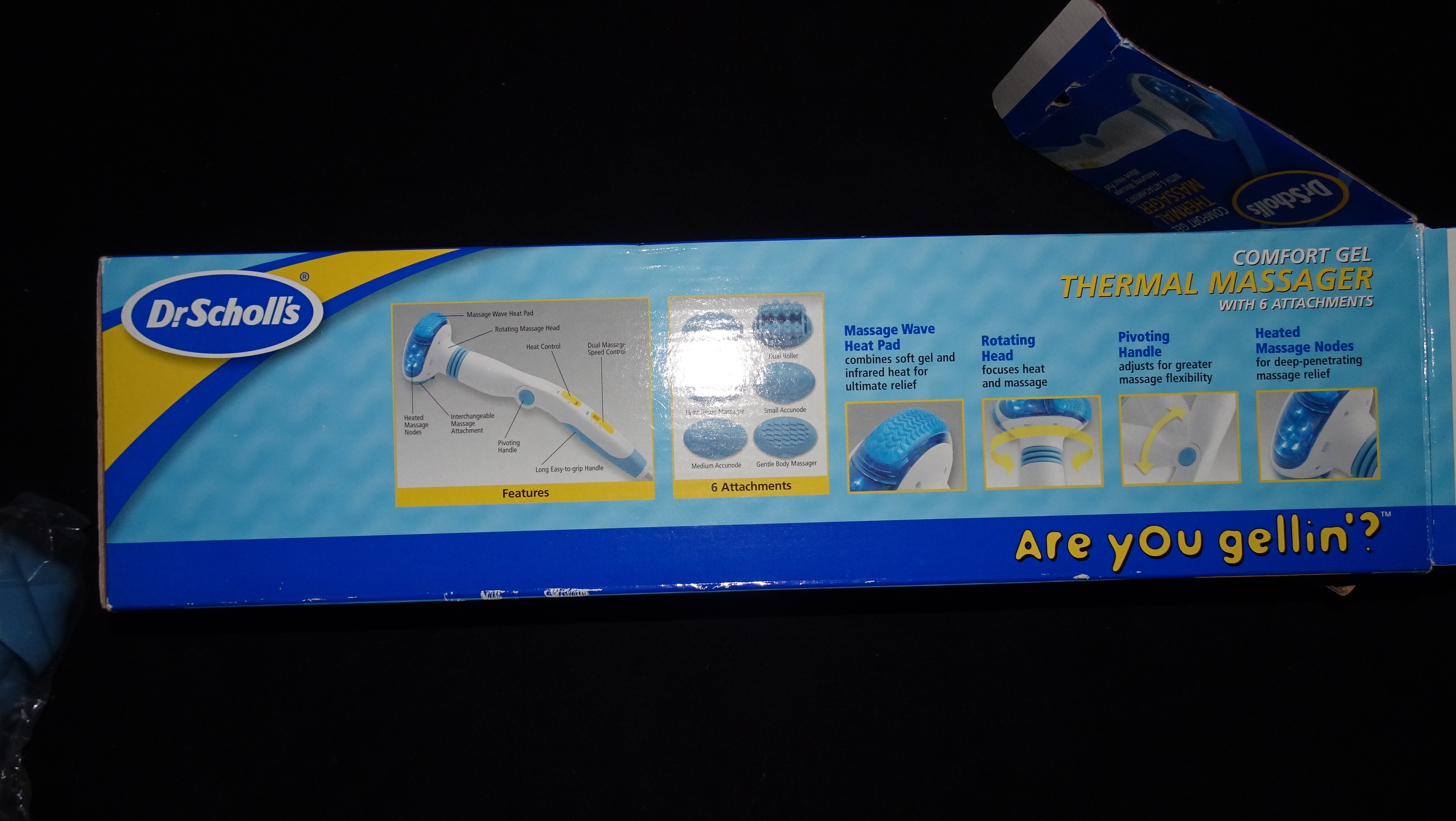 Dr. Scholls Comfort Gel Thermal Massager  Brand NEW - photo 4