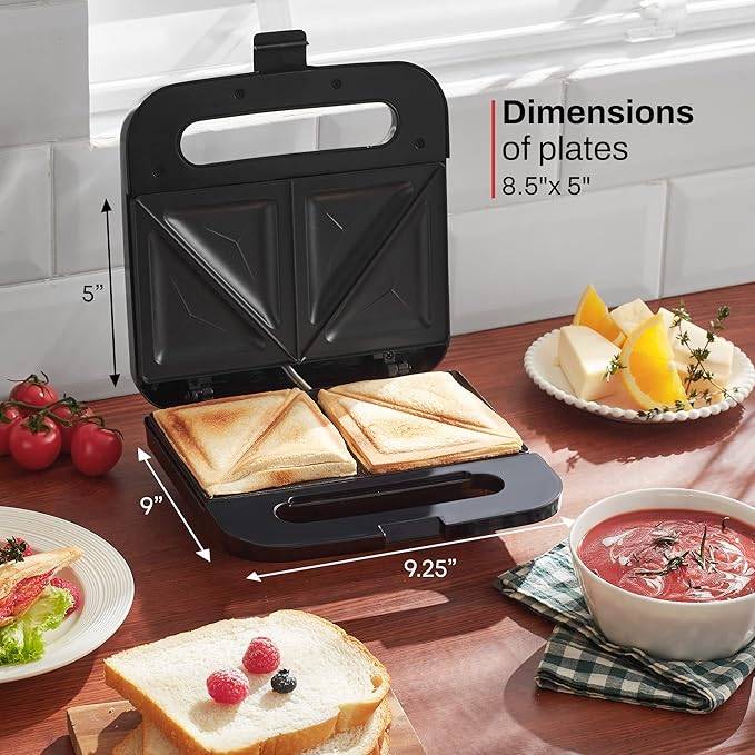 Sandwich Maker - Stainless Steel, 750 W - Like new! - photo 2