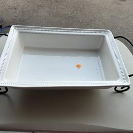 Serving tray with stand