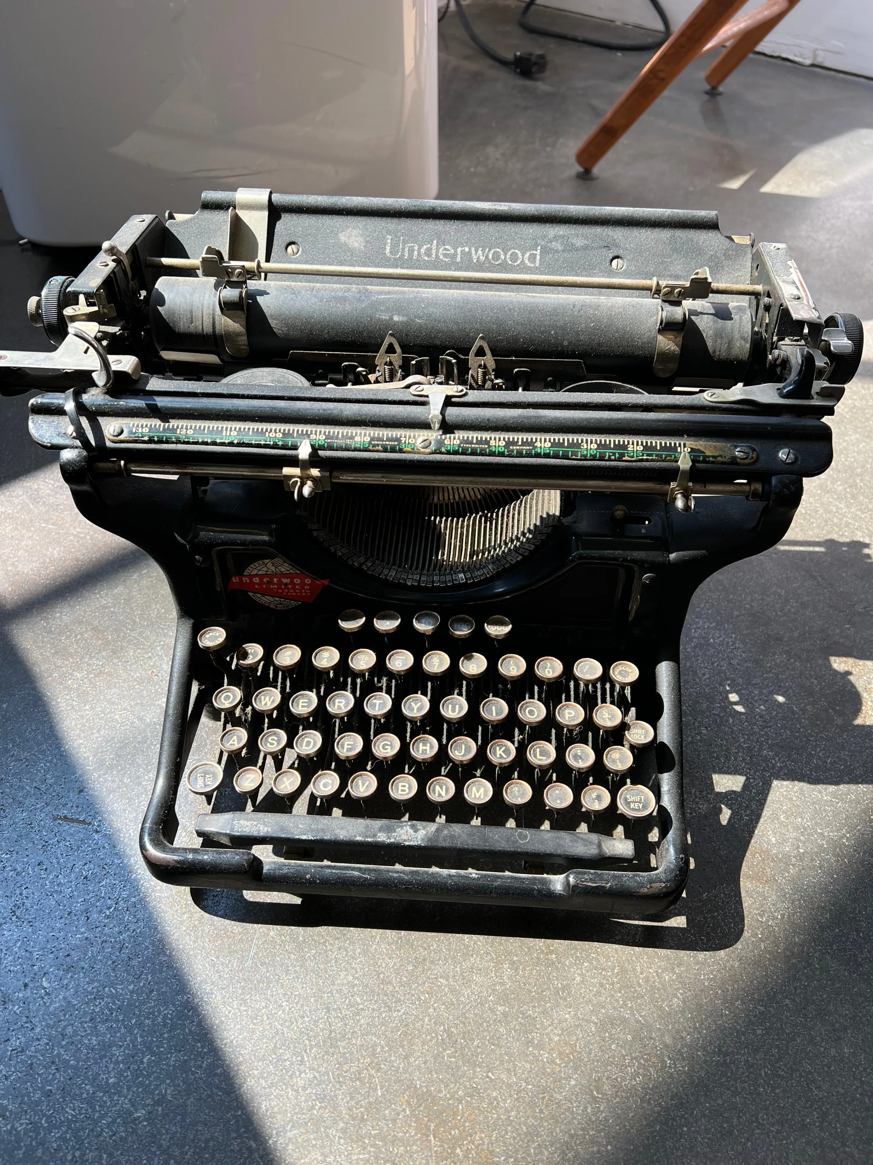 Antique Underwood Typewriter
