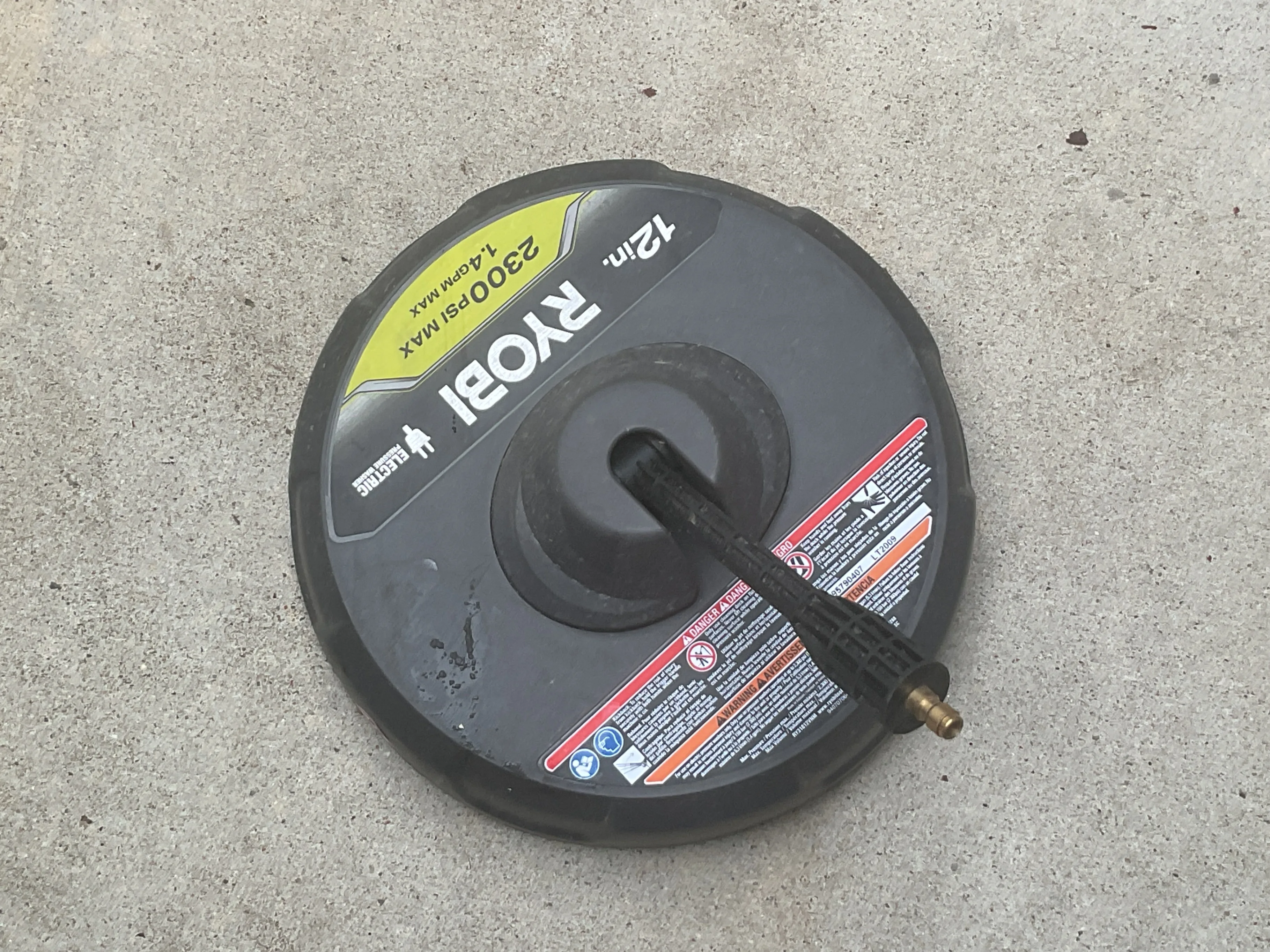 RYOBI 12 in. 2300 PSI Electric Surface Cleaner thumbnail