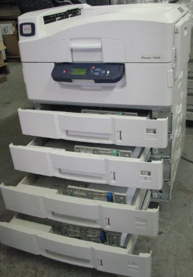 Xerox Phaser 7400/DX Color Laser Printer image indicator(4)