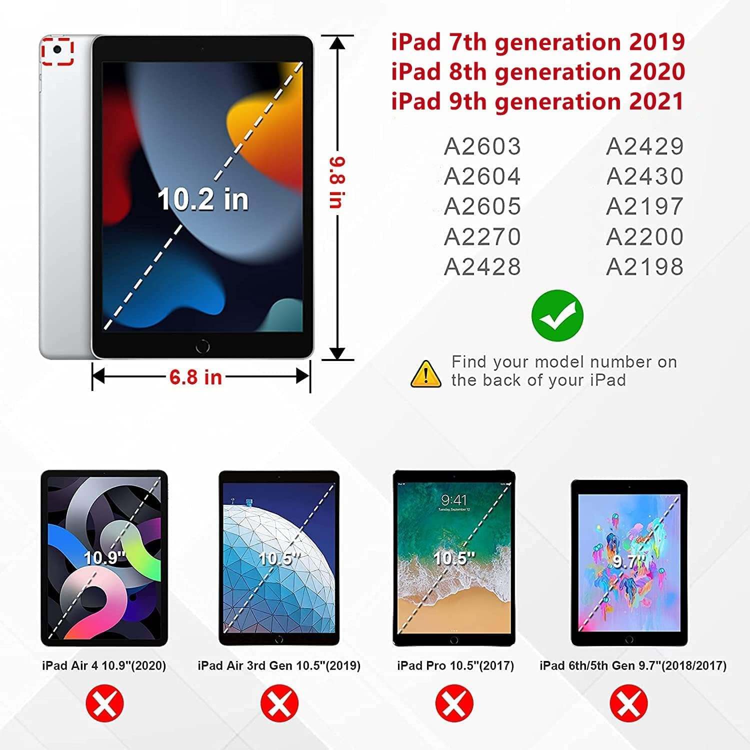 Kids Case for iPad 9th/8th/7th Generation 10.2 Inch - photo 5