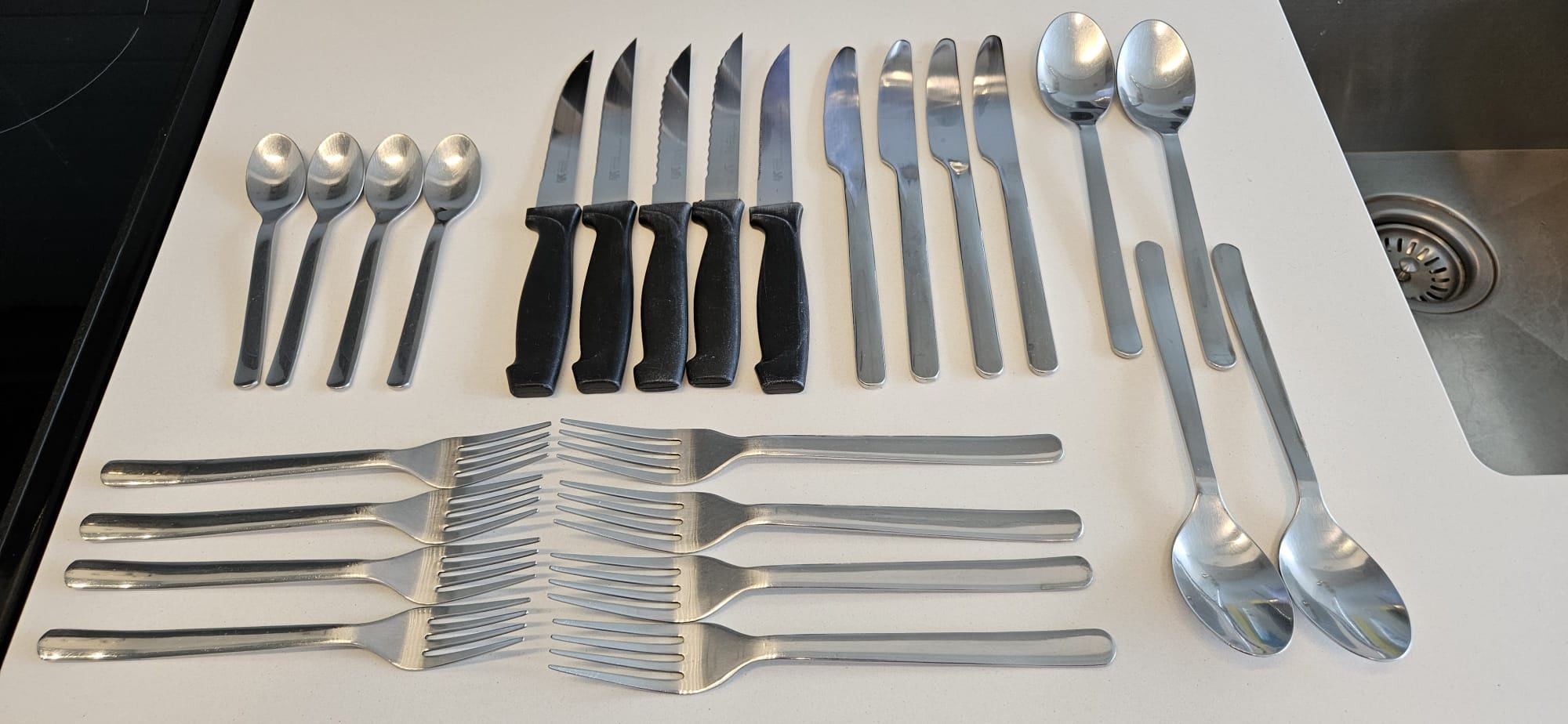 Cutlery - Set of 25 (Pickup August 30)