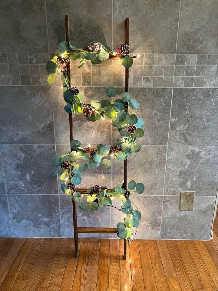 Cute Handmade Ladder Nightlight Decor thumbnail