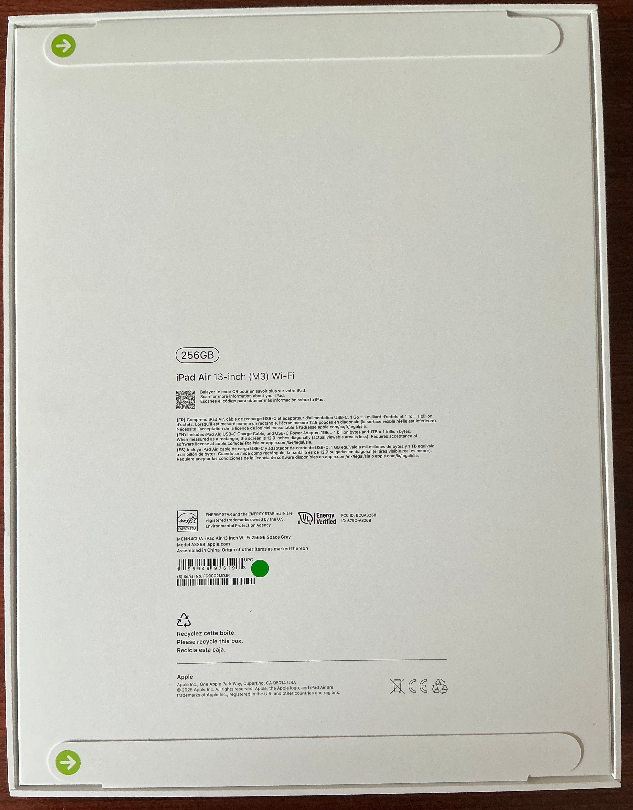 Apple iPad Air 13" - M3 Chip - Wi-Fi - 256 GB - Space Grey - photo 3