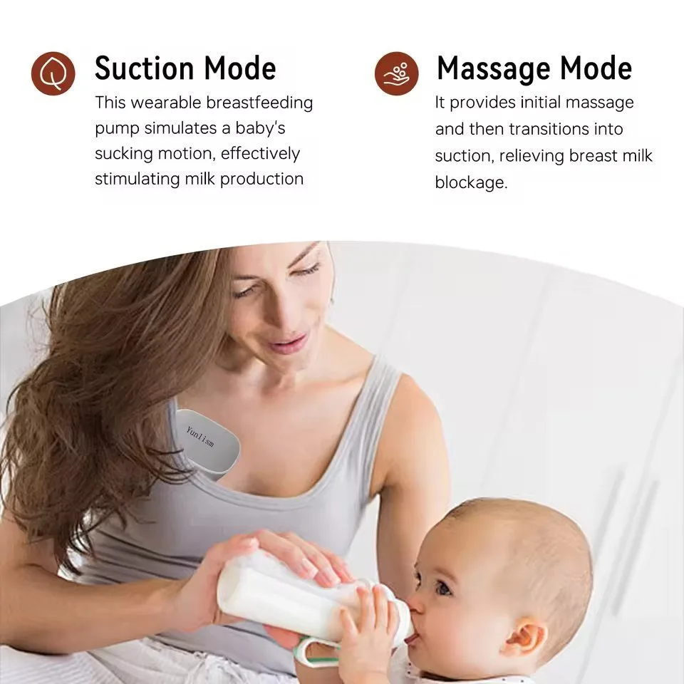 Yunlism S9 Nursing Comfort Solution - Wireless & Hands-Free! 🌟 image indicator(5)