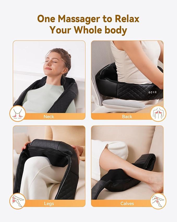 Open to Offer - Shiatsu Neck & Shoulder Massager with Heat - photo 3