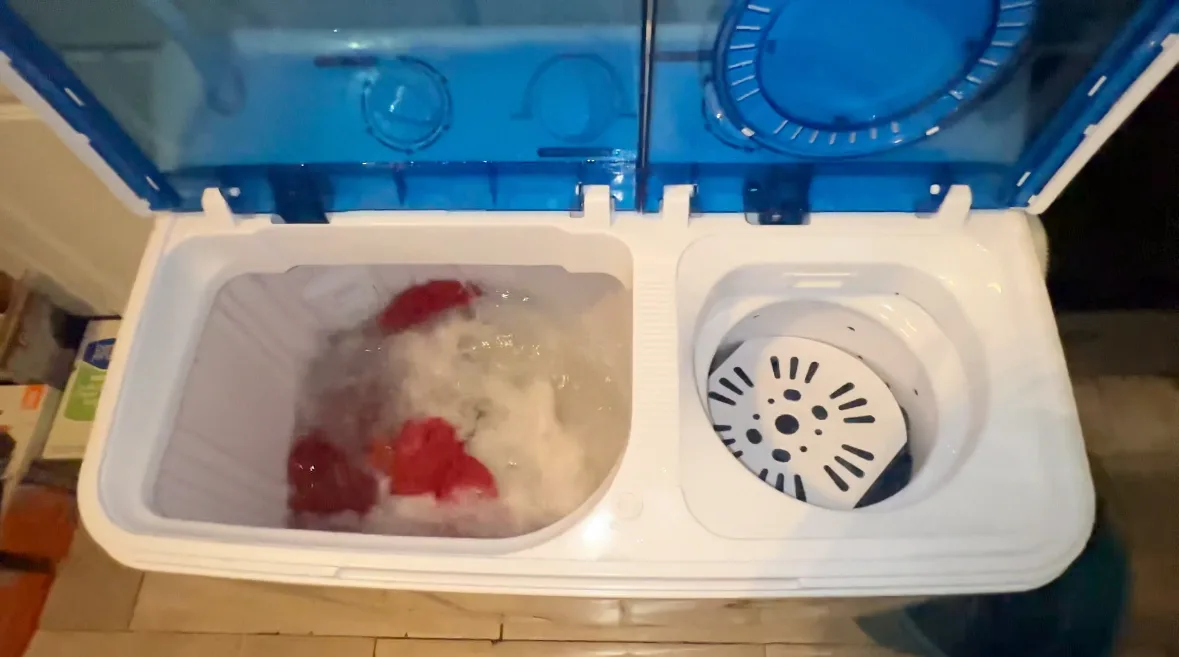 Auertech Twin Tub Portable Washing Machine + Spinner image indicator(4)