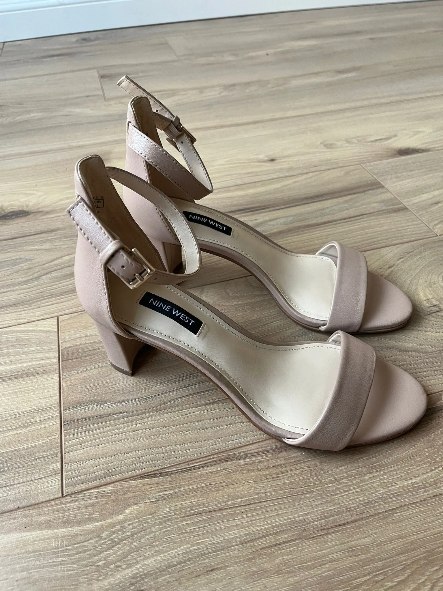 Nine West Heeled Sandals in Light Pink image indicator(2)
