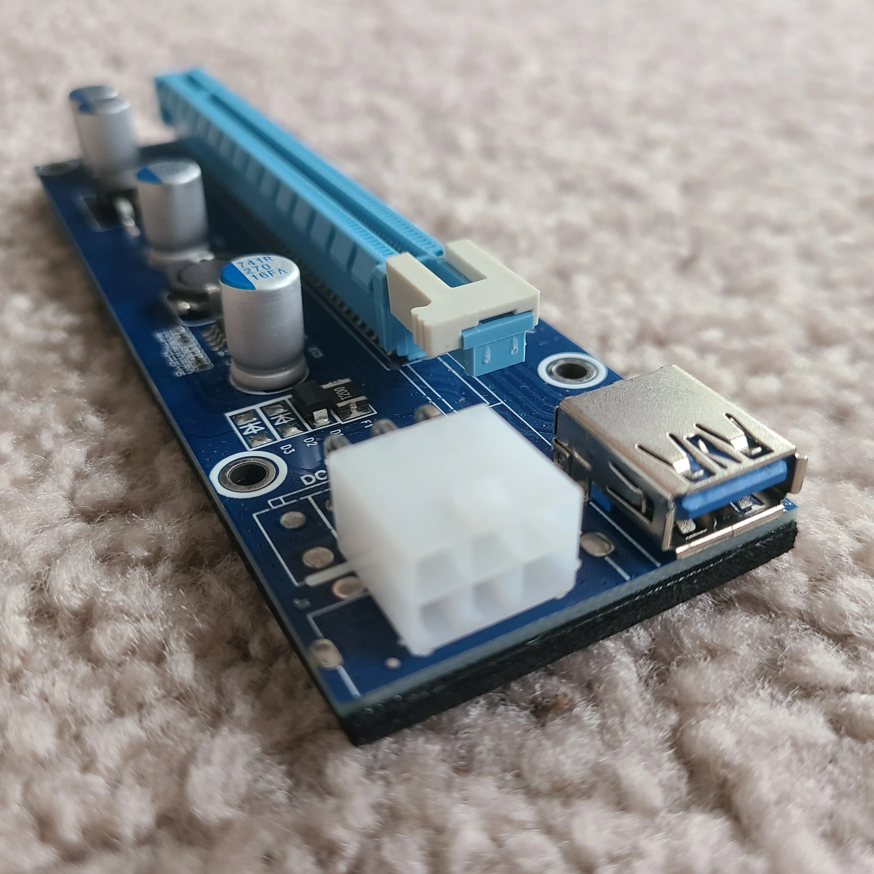 Mini PCI-E to 16x adapter for using eGPU on laptop image indicator(3)