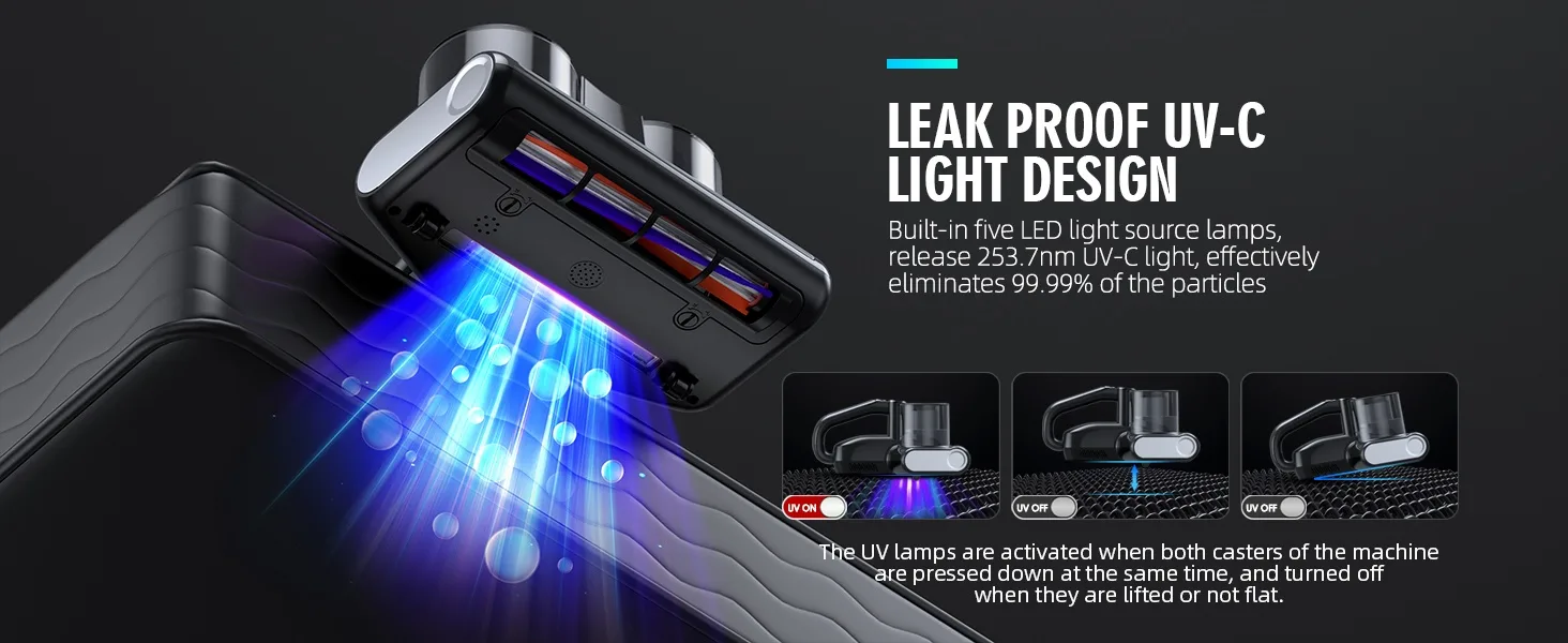 JPHYLL Mini Drone Mattress Vacuum: Ultimate Deep Clean image indicator(10)