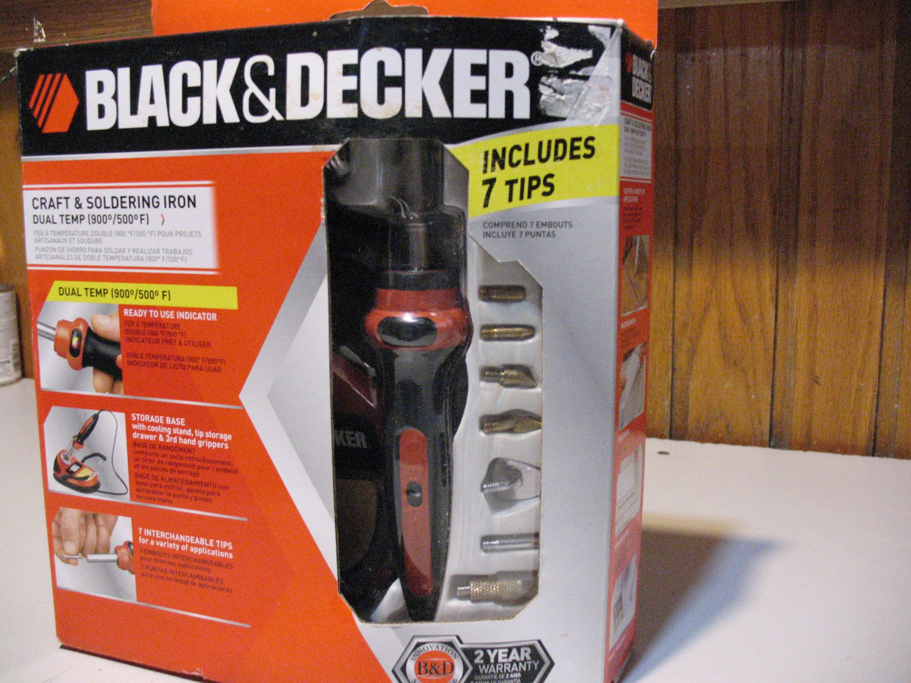 Black & Decker Soldering and Craft Iron, BRAND NEW image indicator(2)
